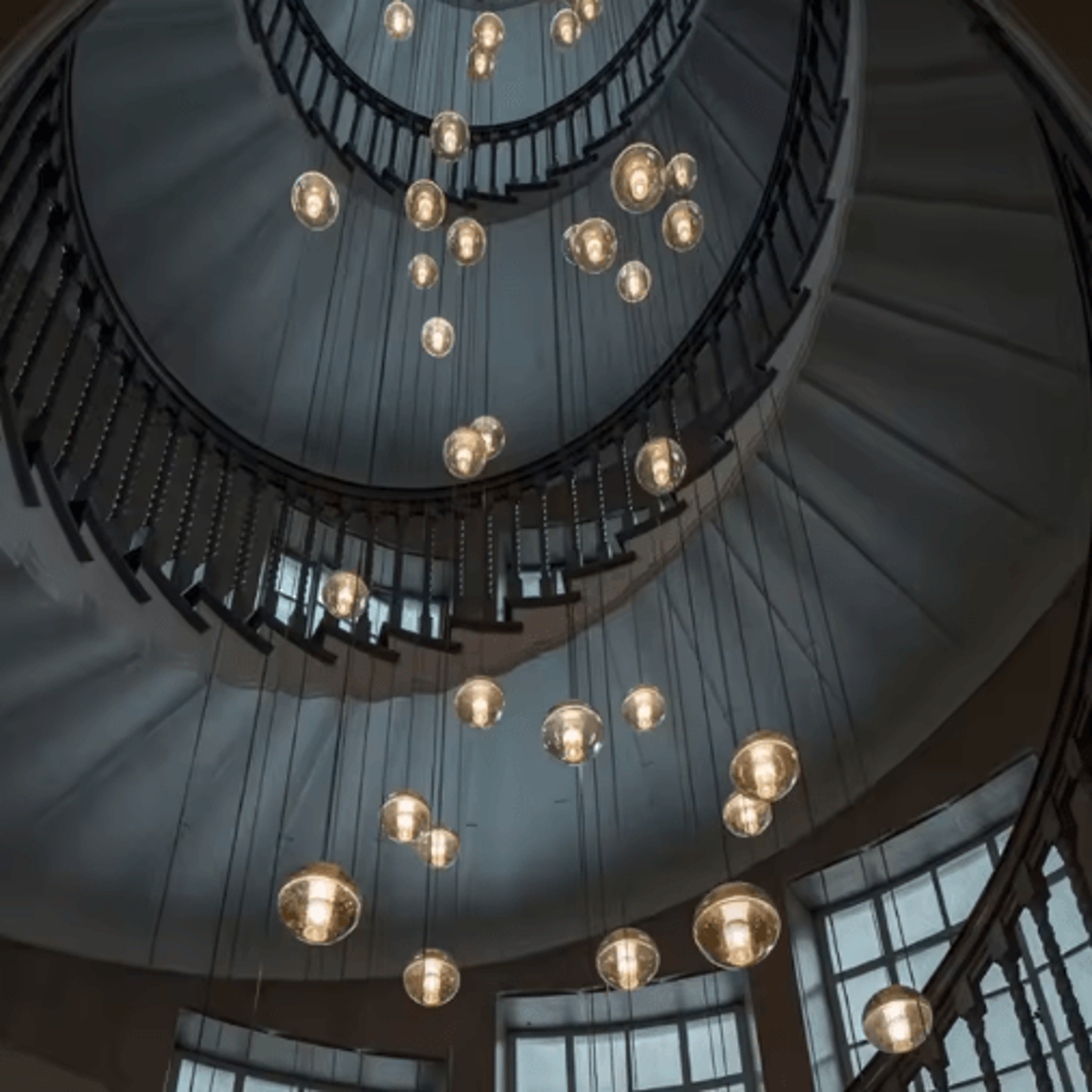 Modern Decorative Chandelier  Elegant Indoor Ceiling Light For Staircase Living Room  Dining Room 8