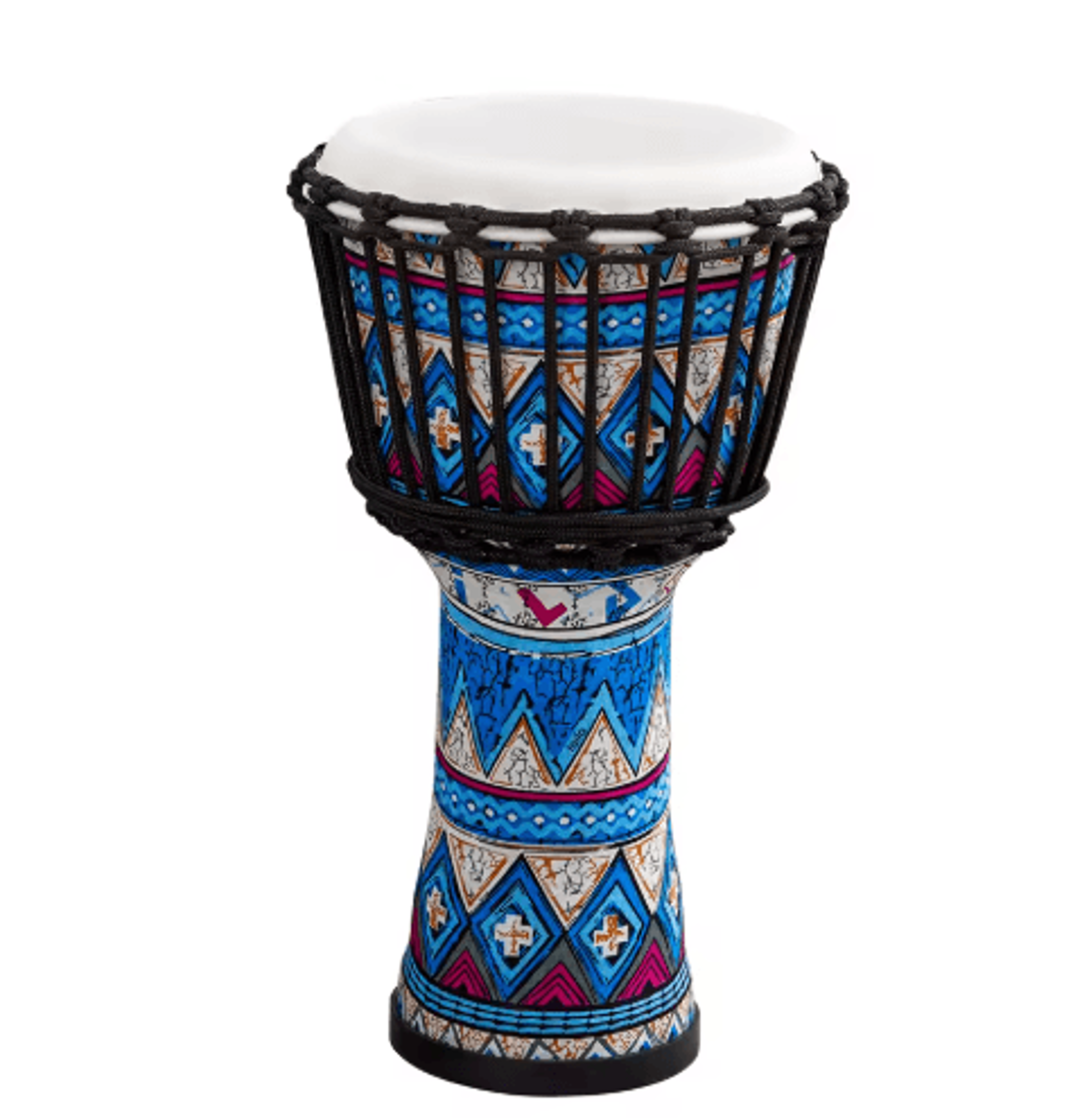 8Inch African Djembe Hand Drum  Portable Percussion Instrument With Colorful Patterns 3