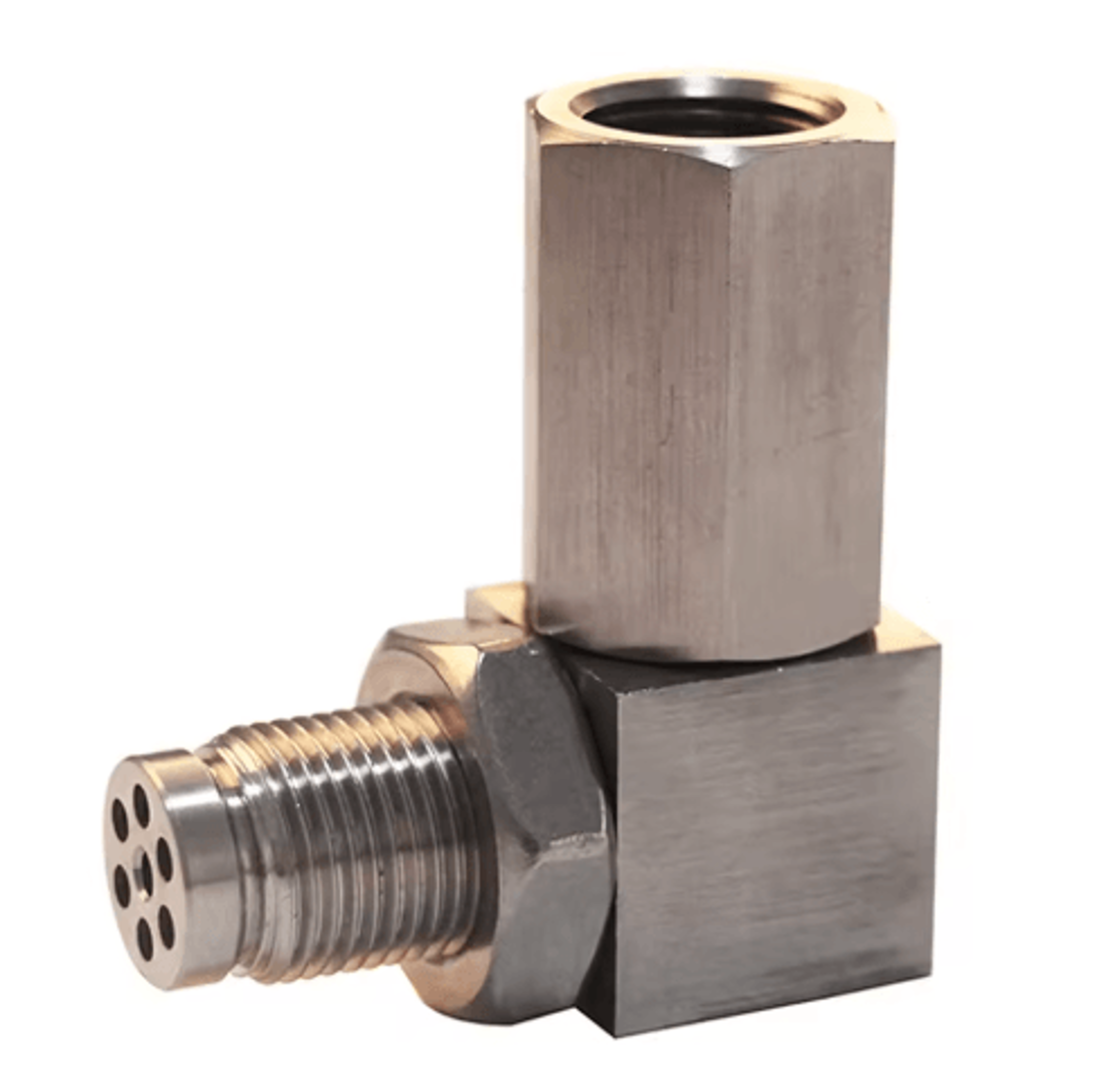 universal car o2 oxygen sensor spacer – nickel-plated exhaust sensor adapter
