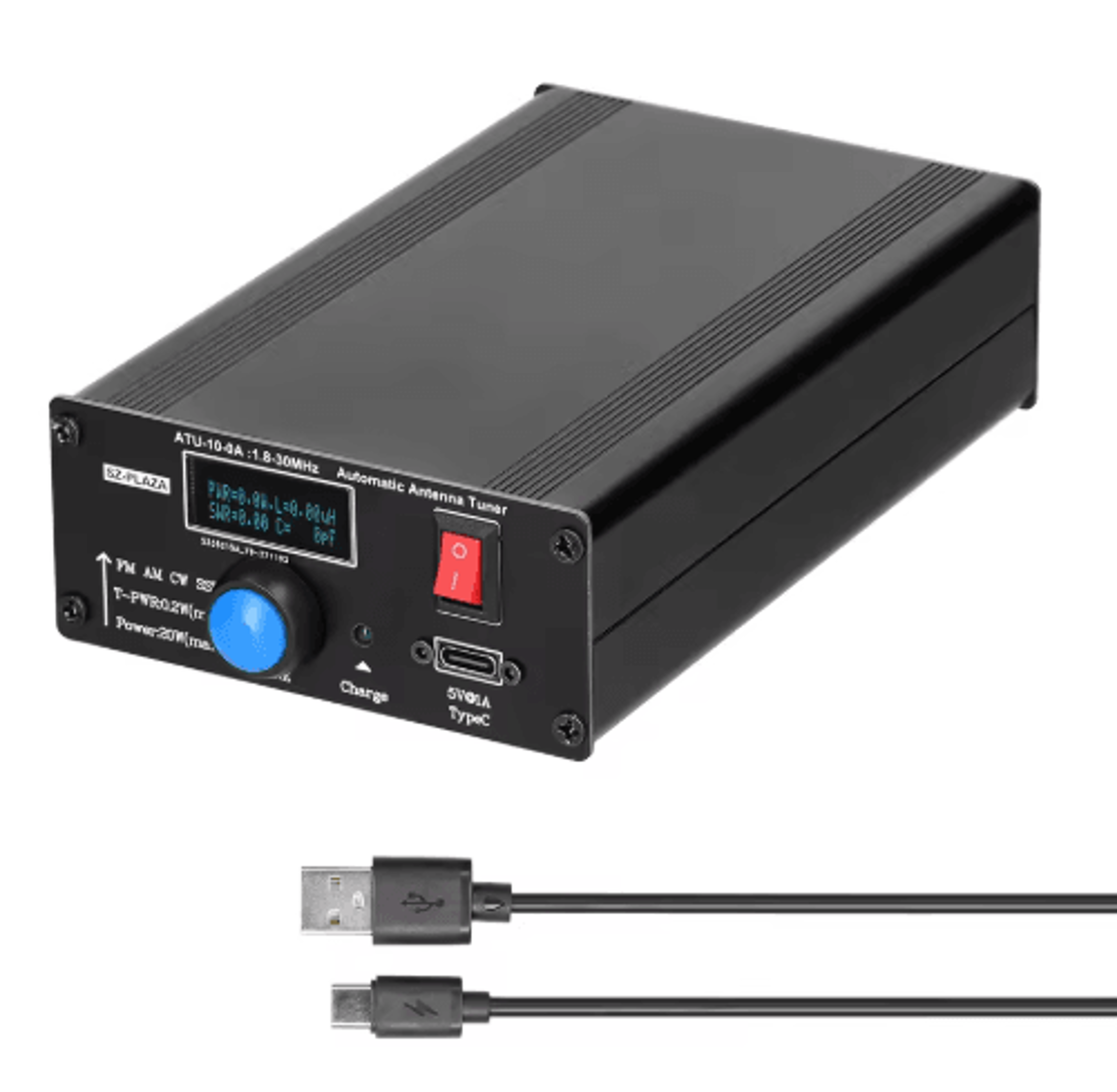 ATU100A 20W Automatic Antenna Tuner  1830MHz Shortwave SWR Meter 4