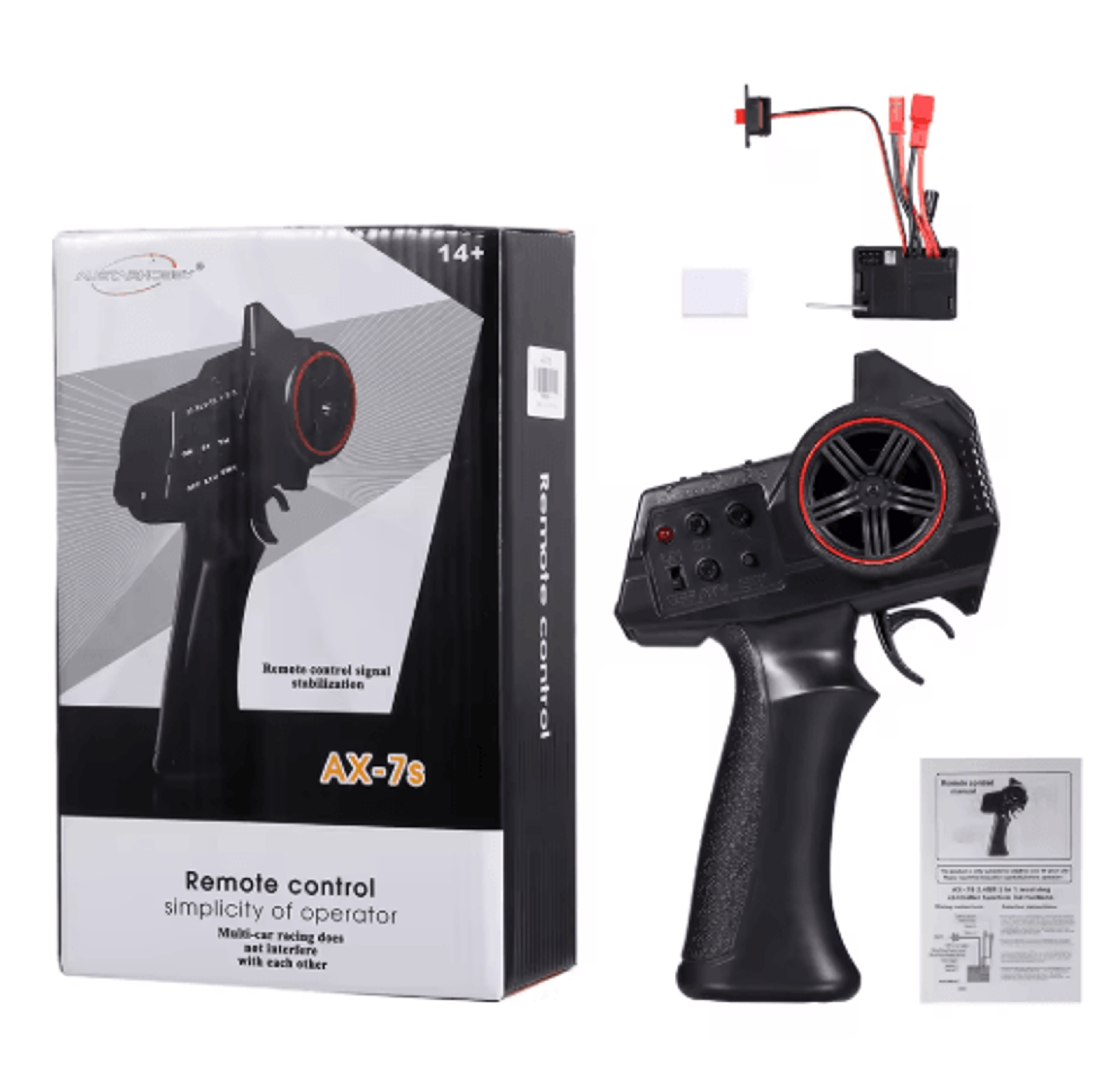 RC Transmitter  2in1 Receiver ESC Kit  Remote Controller For RC Cars  Boats 3