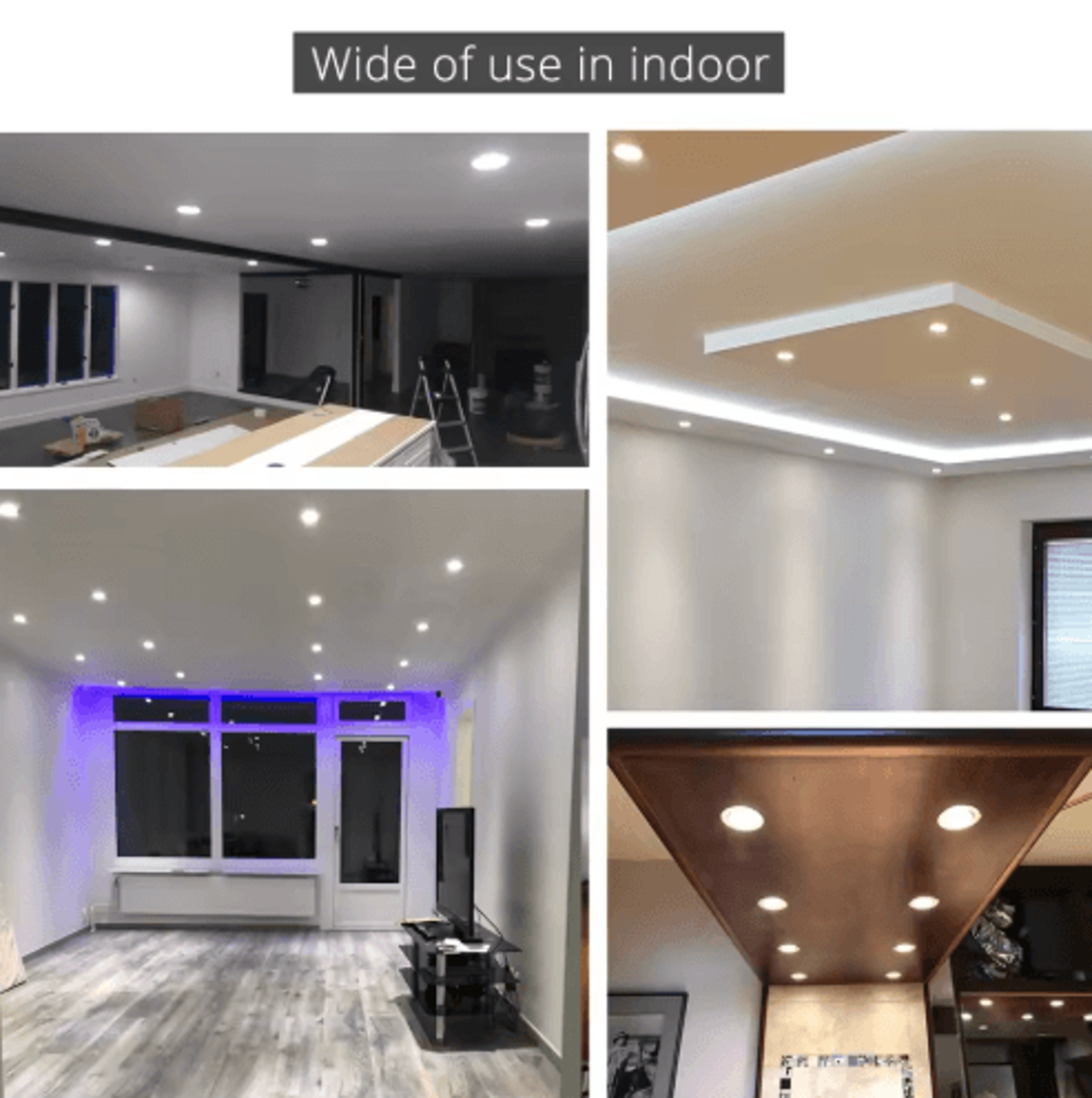 COB LED Recessed Downlight  70mm 90mm Ceiling Spotlight 1
