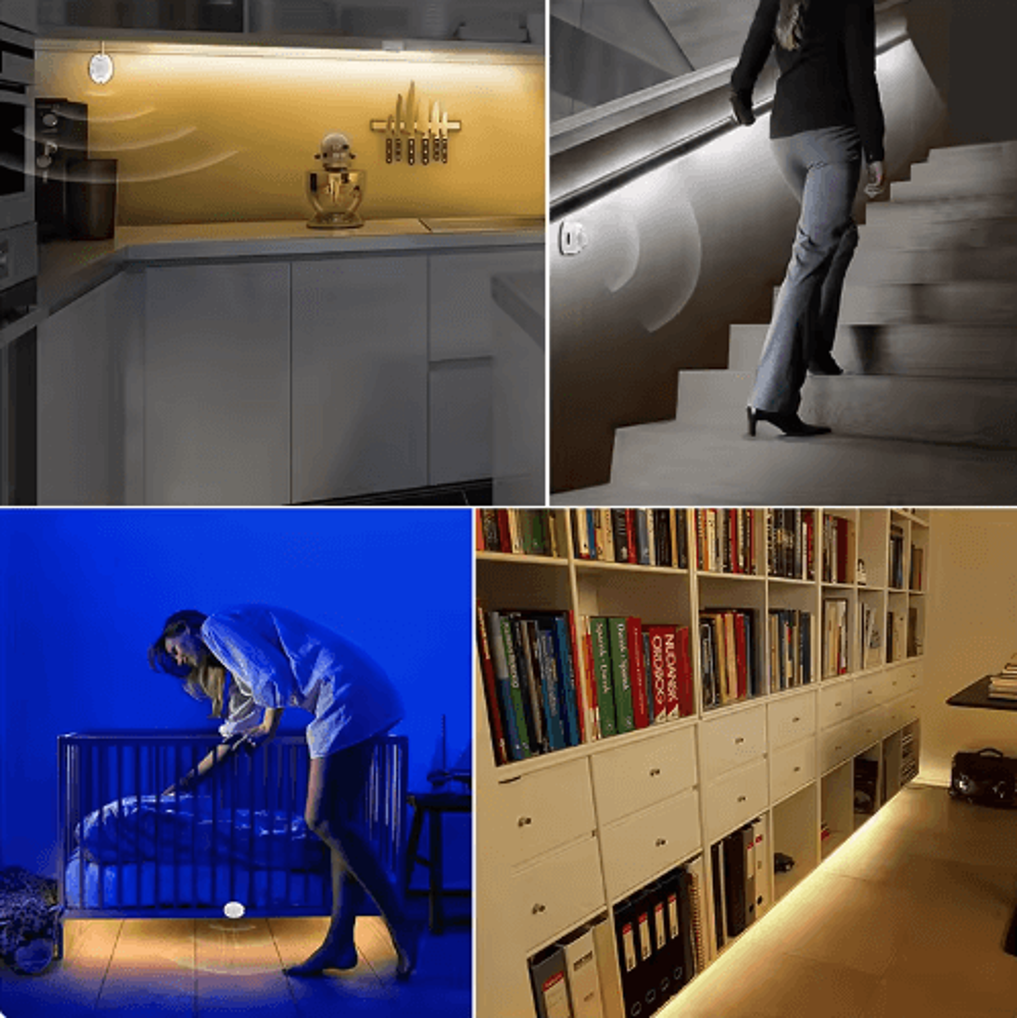 PIR Motion Sensor LED Strip Dimmer  Remote Control For 5V 12V 24V Lights 5