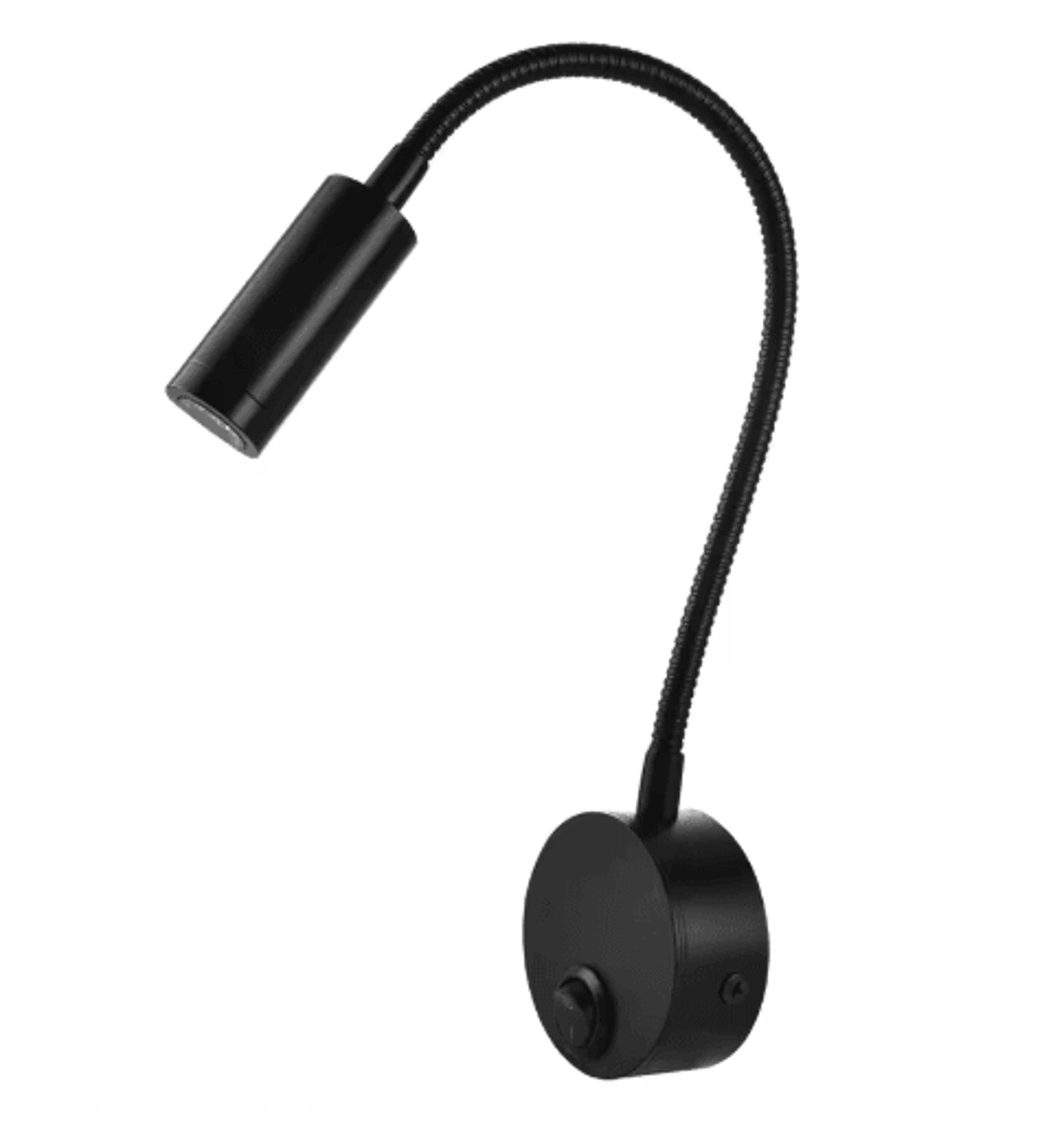 3W LED Wall Reading Lamp  360 Adjustable Bedside Light With Knob Switch 3