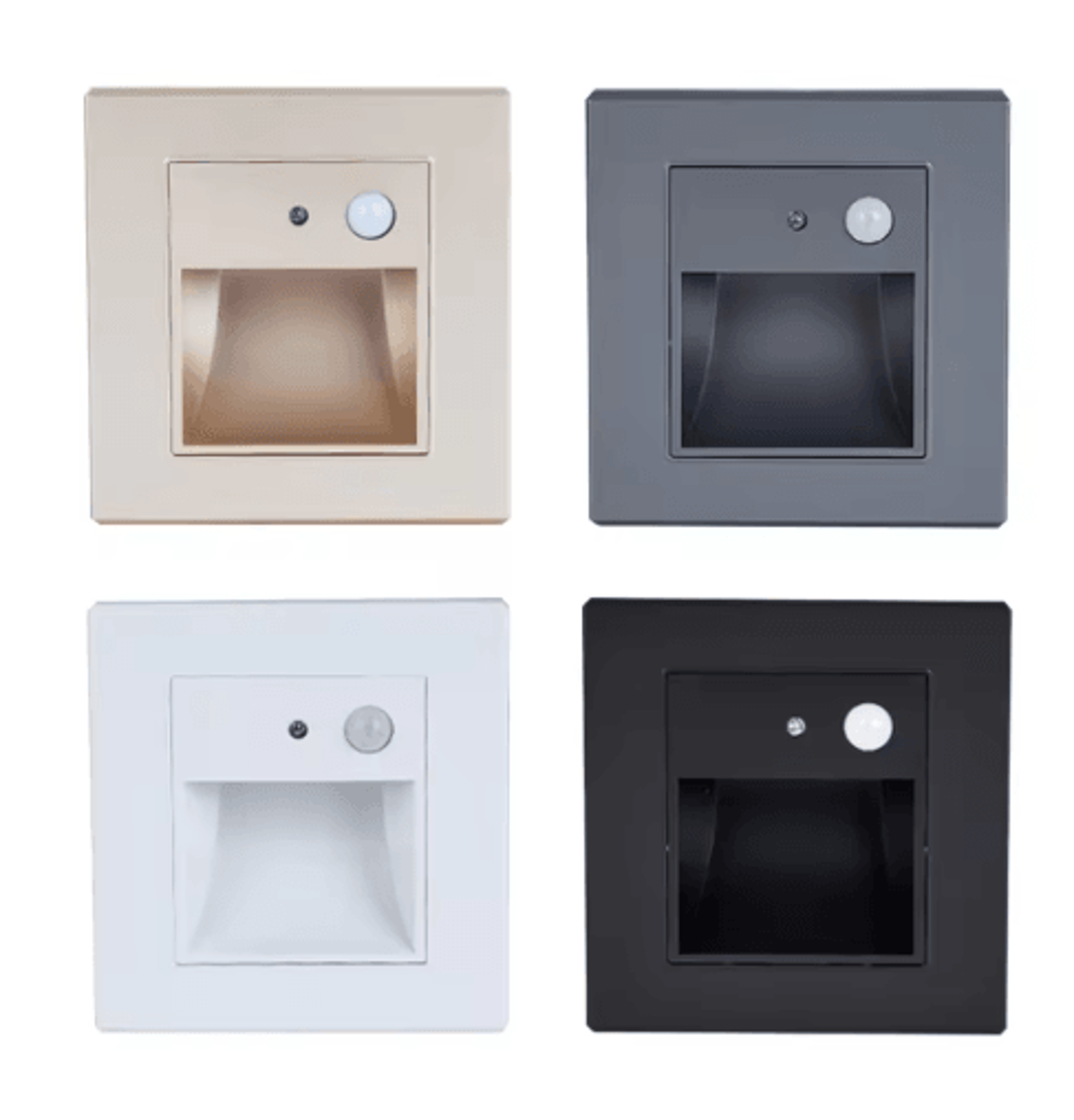 led motion sensor stair light – recessed wall night lamp for indoor lighting