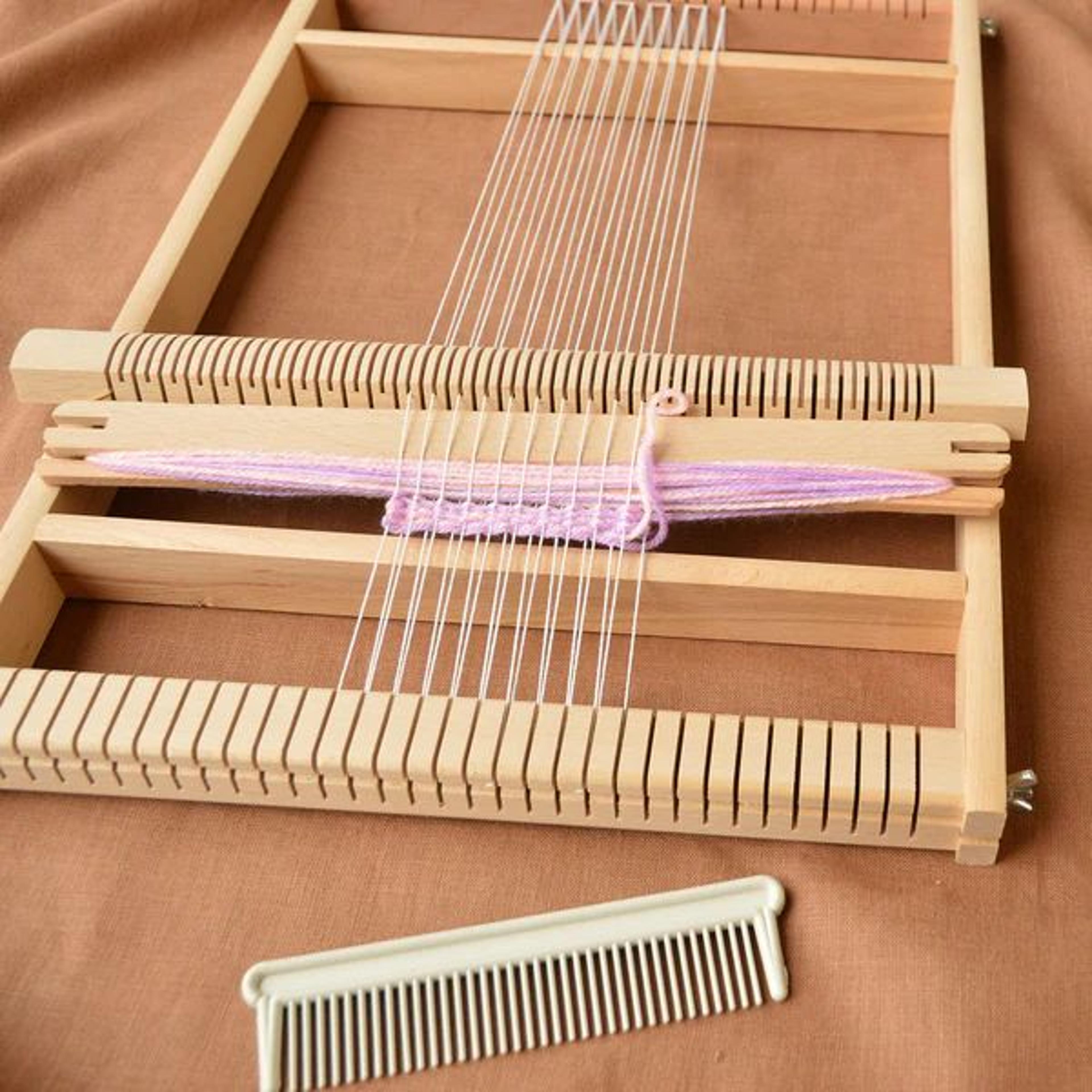 Wooden Weaving Loom Frame For Beginners And Kids 6