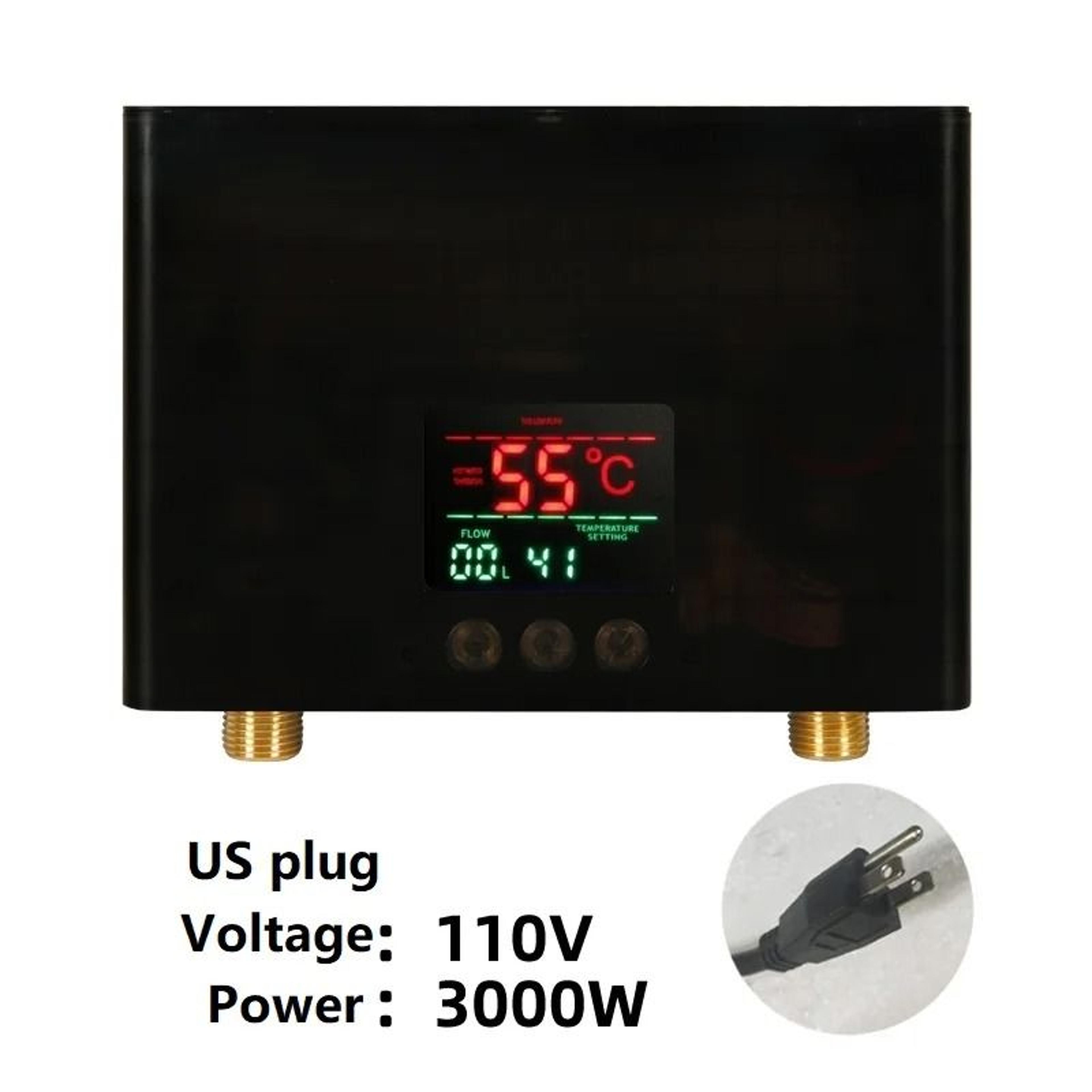 Instant Electric Water Heater Wall Mounted For Bathroom And Kitchen 110V 220V 2