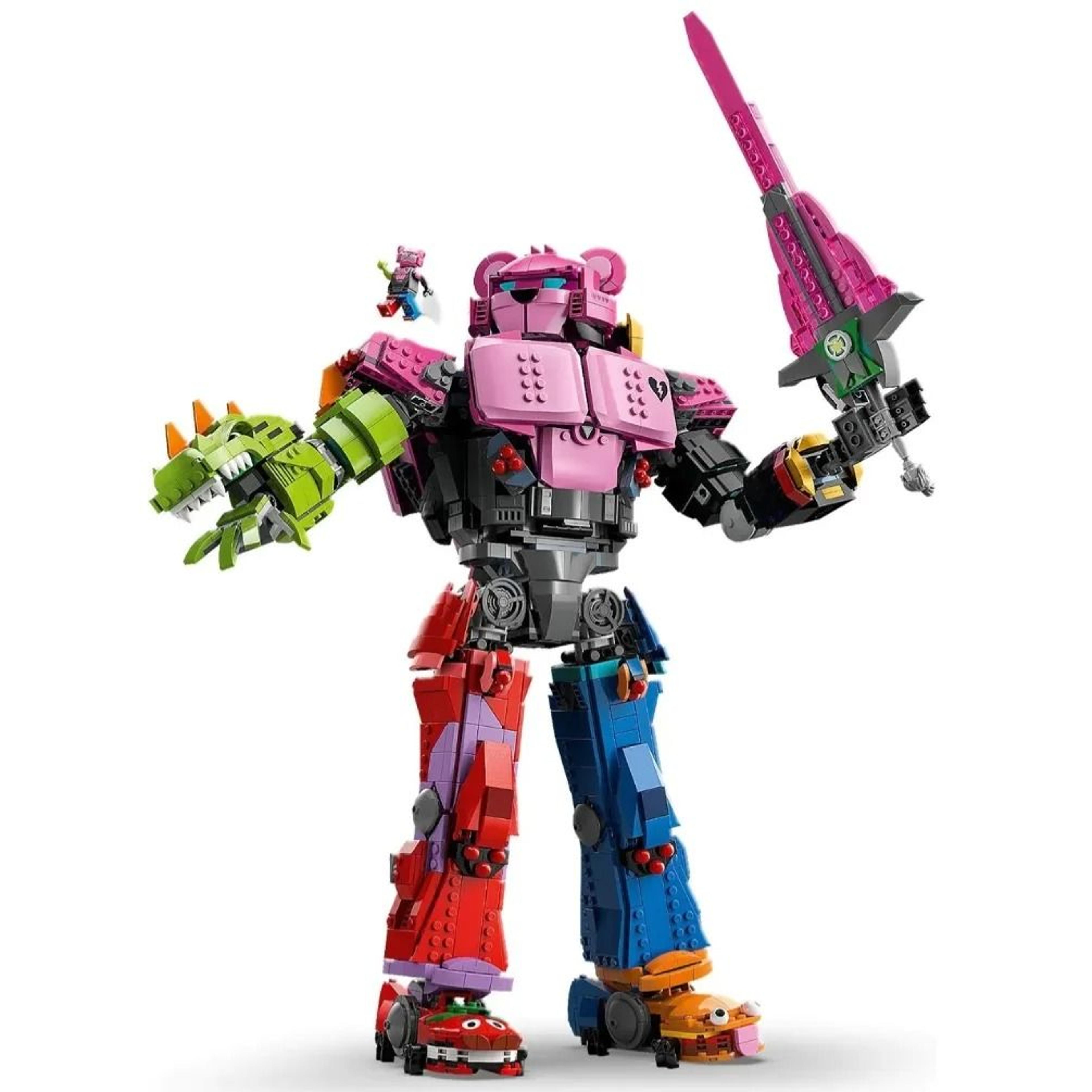 Fortnite Mecha Team Leader Robot Building Blocks Action Model Set 7