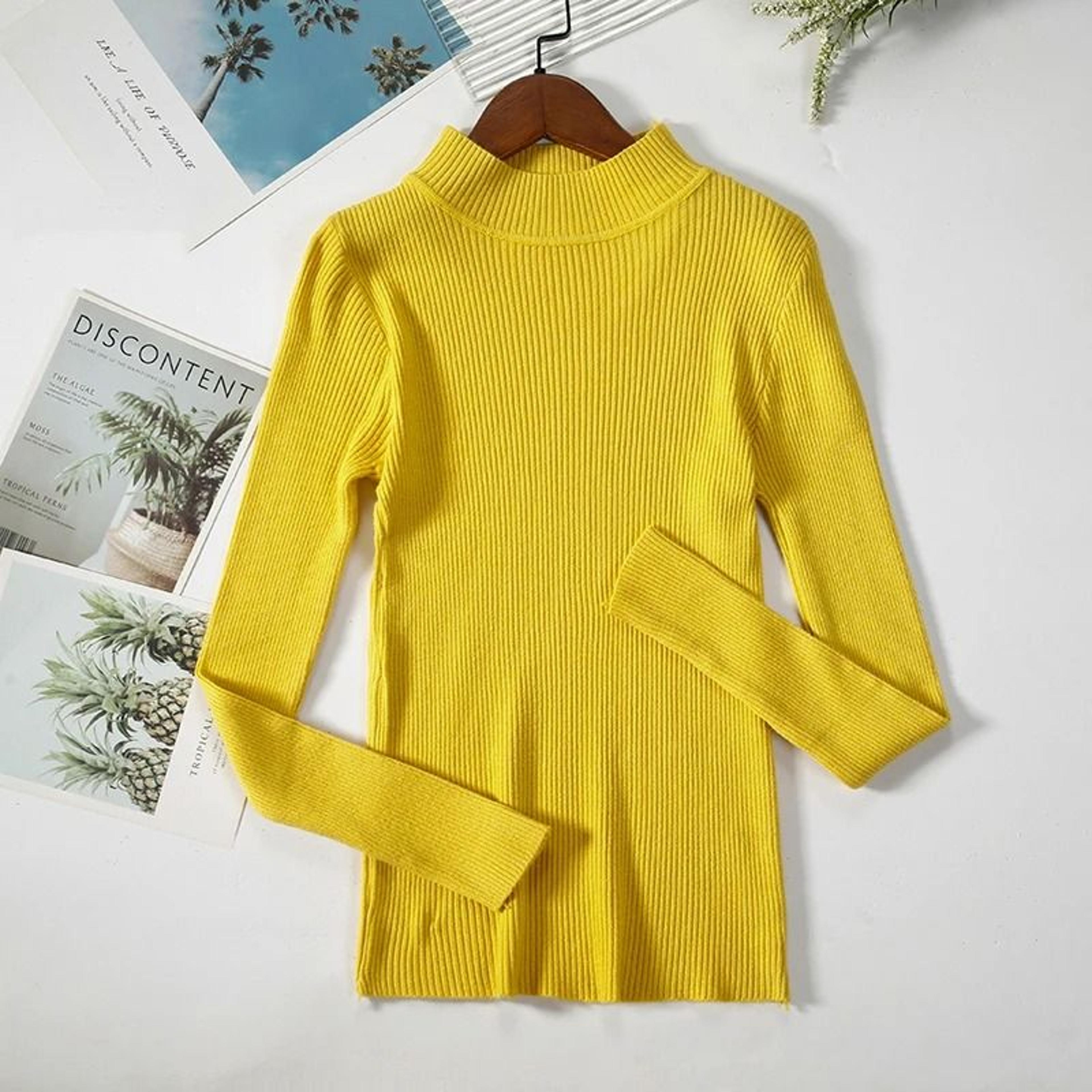 Soft CashmereBlend Turtleneck Sweater For Women  Classic Winter Pullover 16