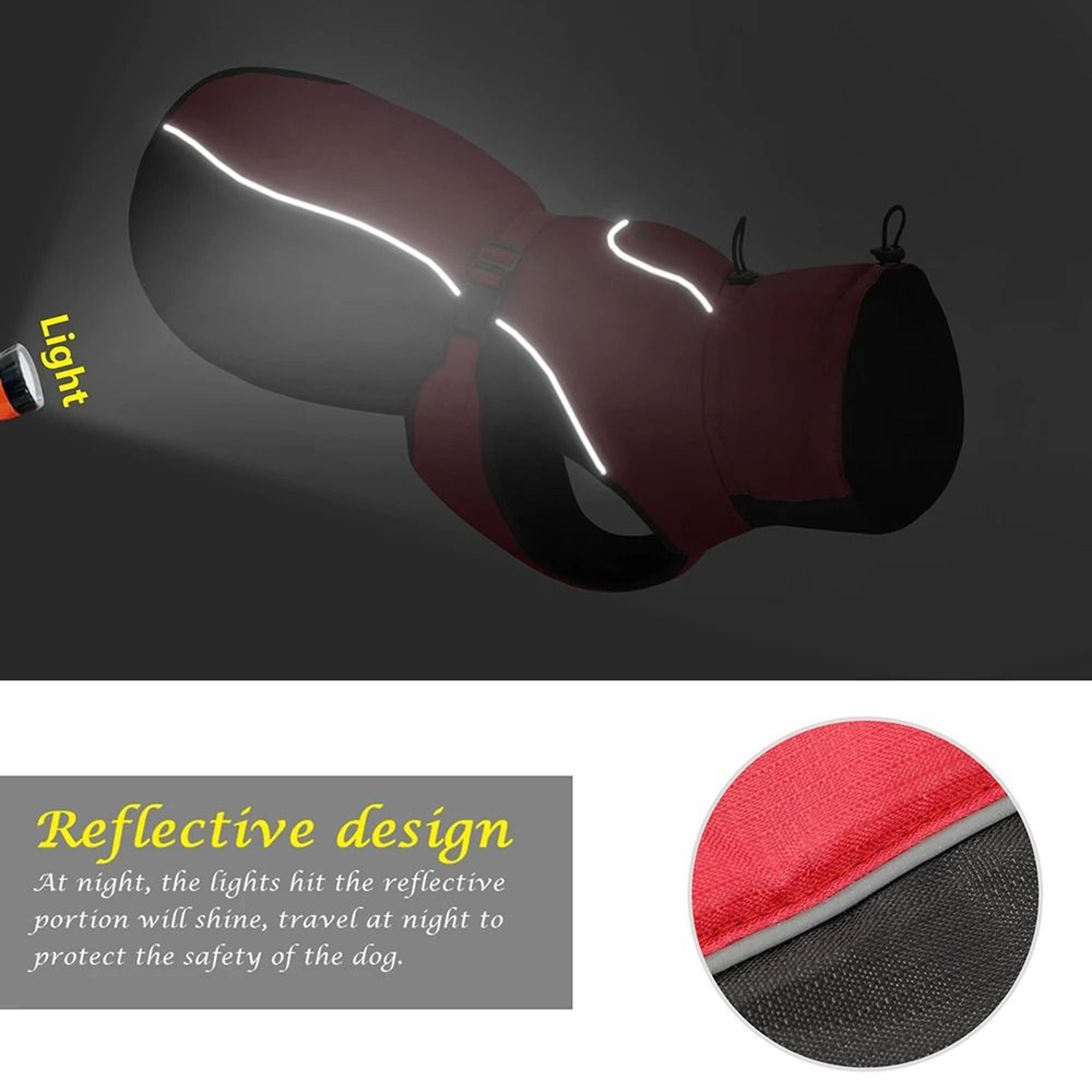 Waterproof Reflective Winter Dog Coat For Large Dogs XL6XL 6