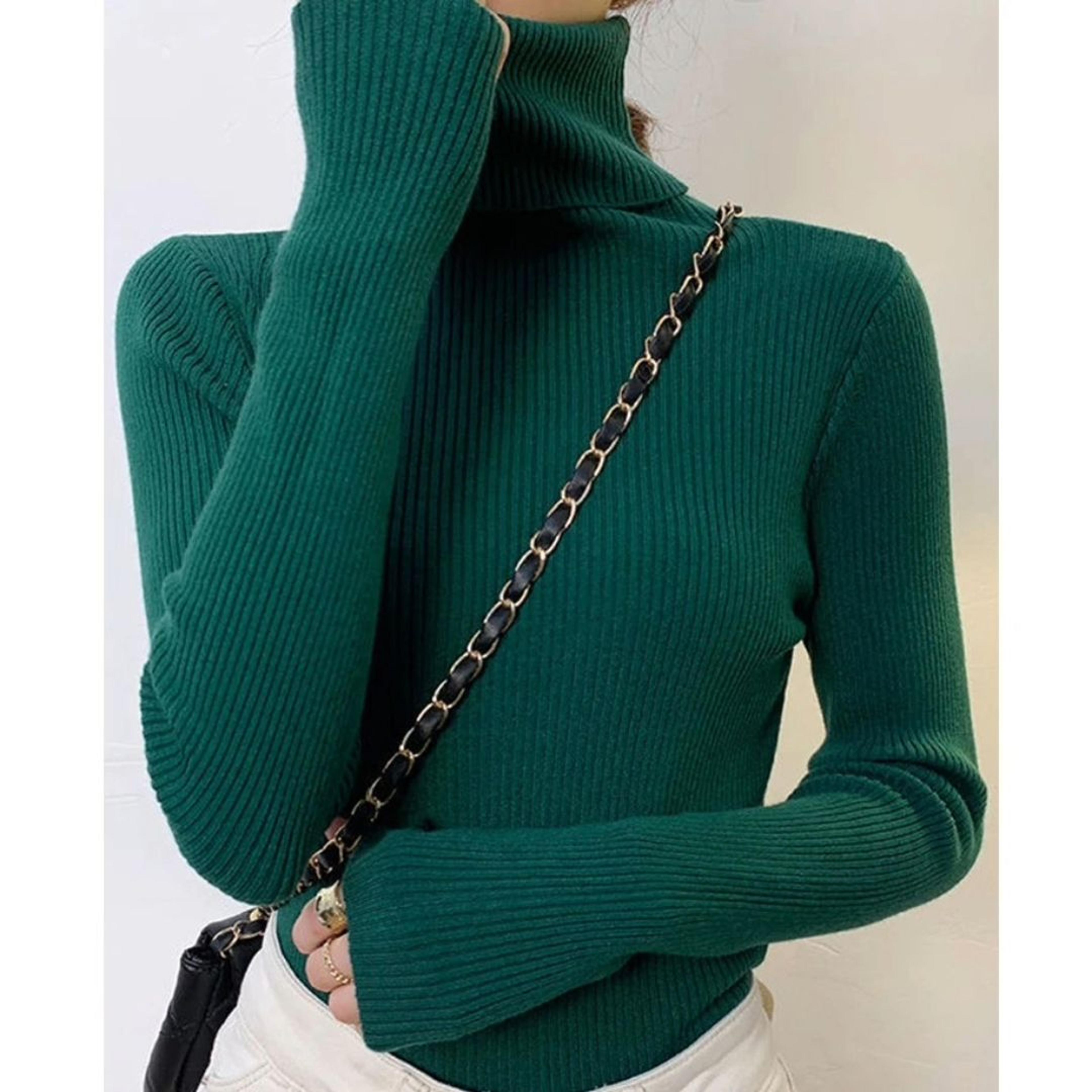 Heliar Womens Turtleneck Knitted Pullover Soft Autumn Winter Sweater 7