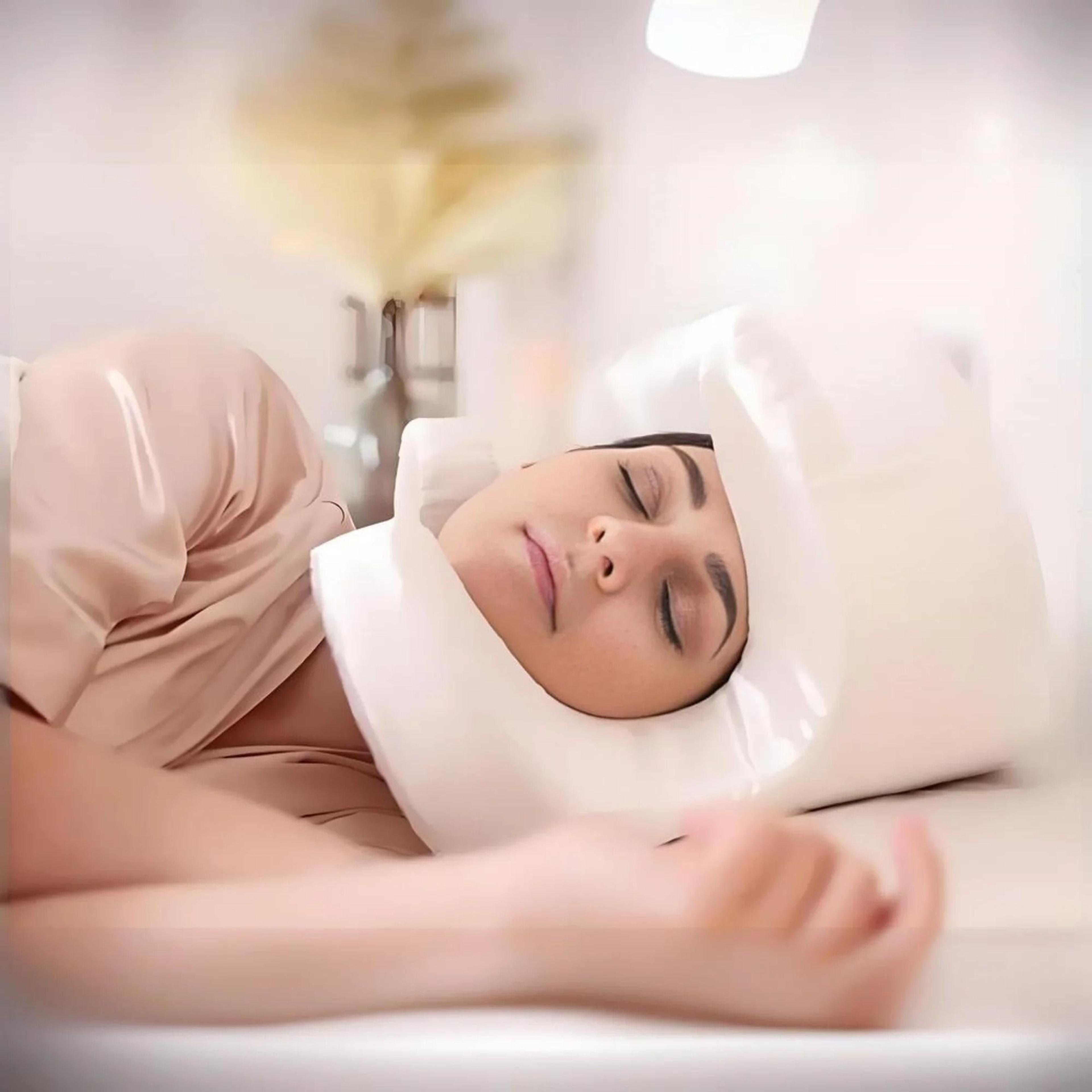 Memory Foam Anti Wrinkle Face Support Beauty Pillow 9