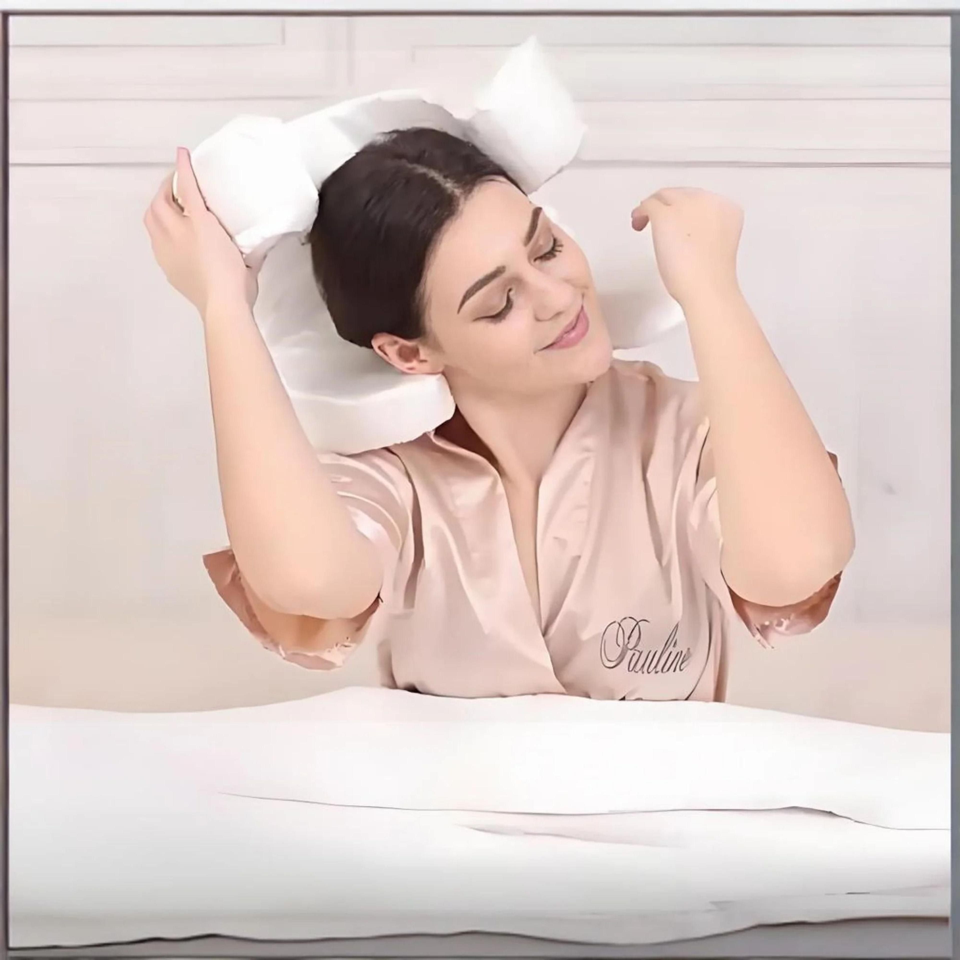 Memory Foam Anti Wrinkle Face Support Beauty Pillow 6