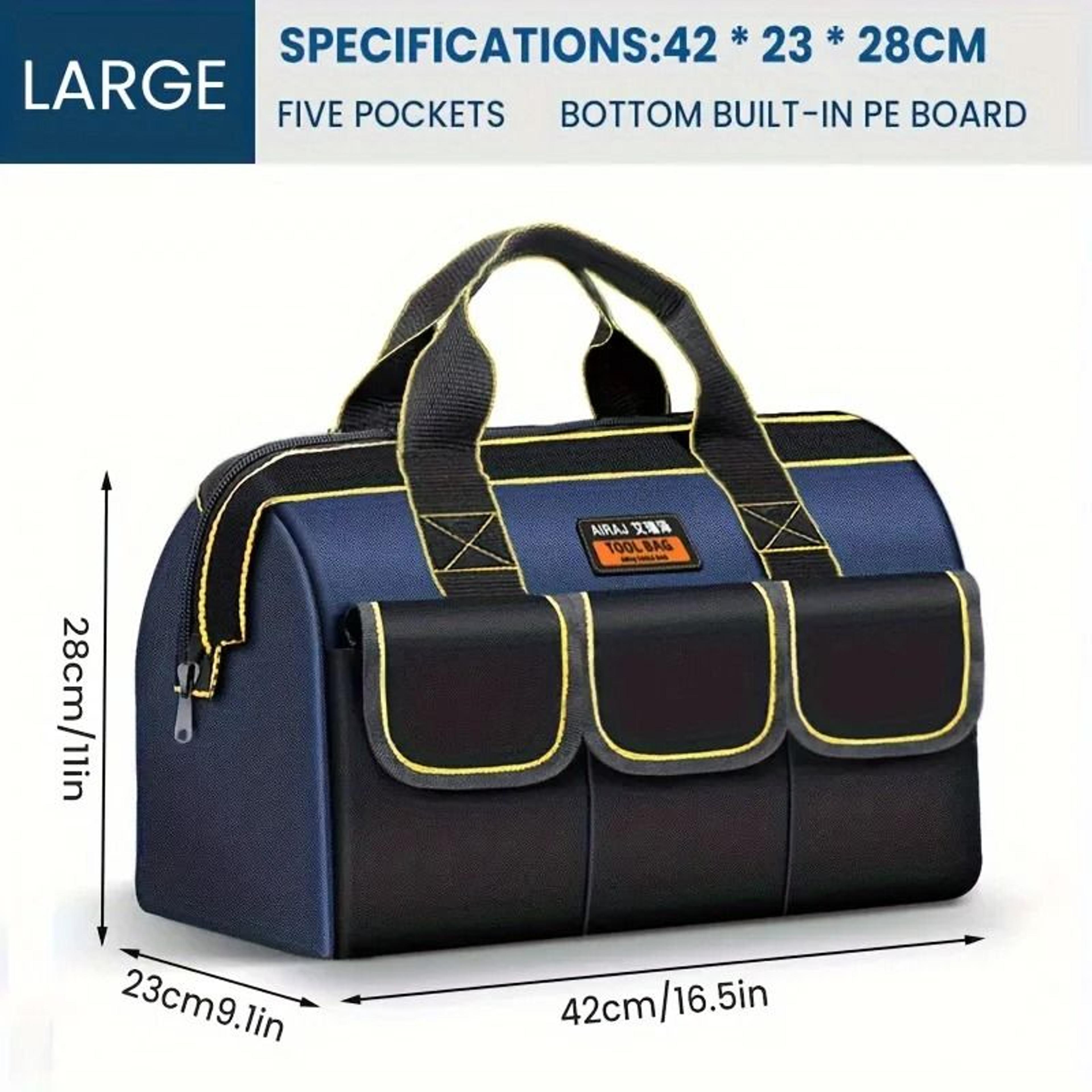 AIRAJ Heavy Duty Waterproof Tool Bag With Large Capacity 5