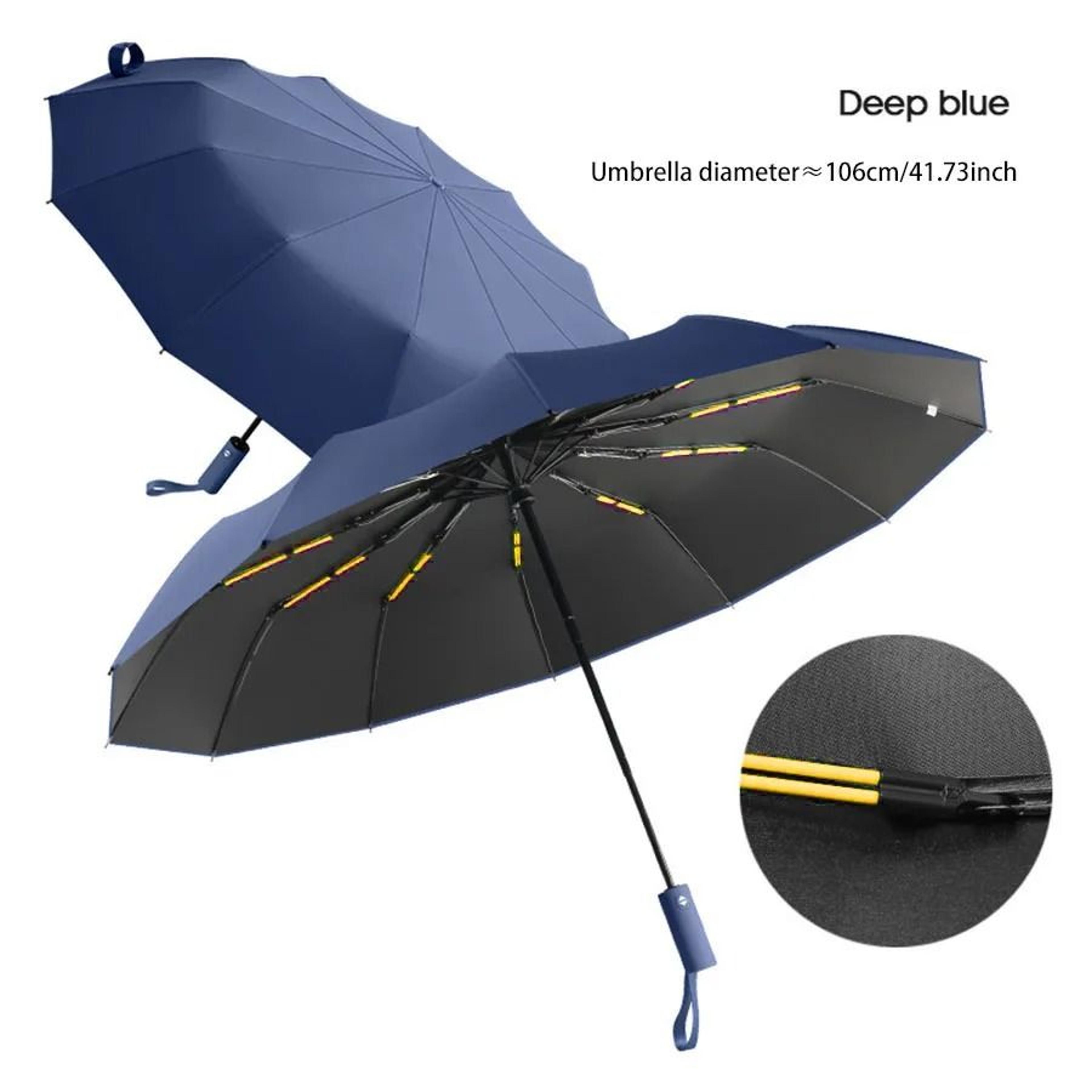 24 Rib Windproof Umbrella With UV Protection For Rain And Sun 2