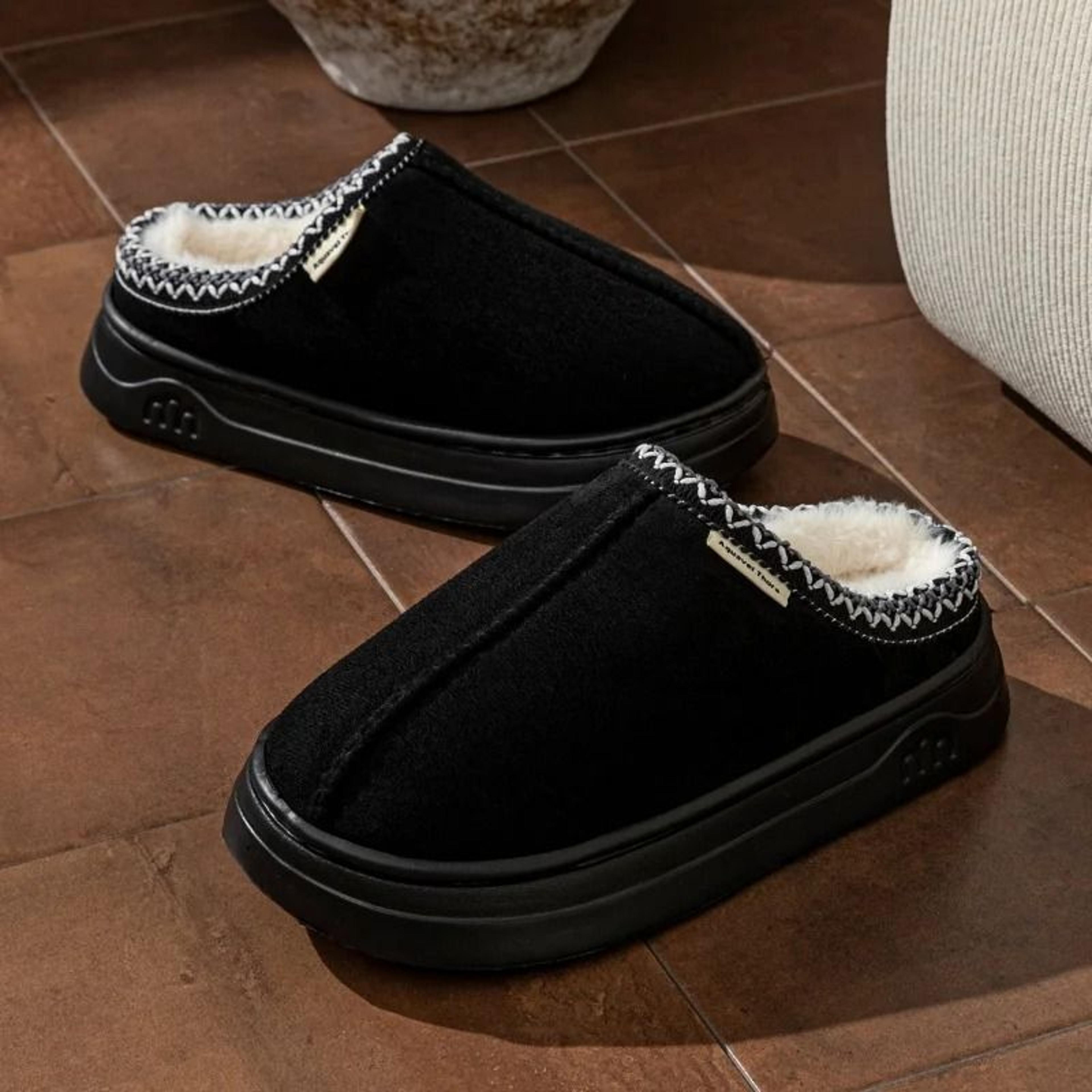Women Winter Slipper Boots Warm Non Slip Thick Sole Indoor Outdoor Shoes 0