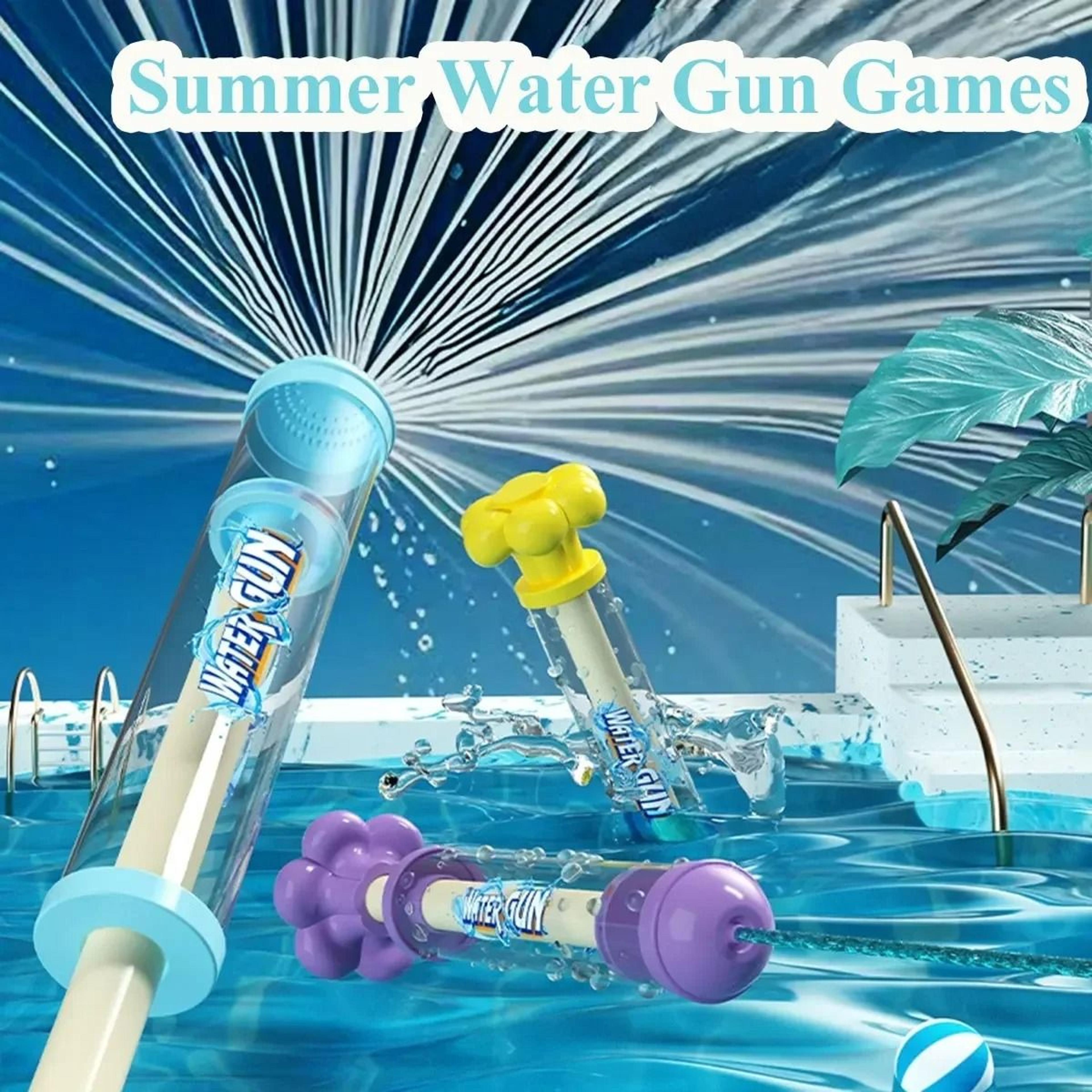 Fireworks Spray Pull Back Water Gun Outdoor Splash Toy For Kids 18