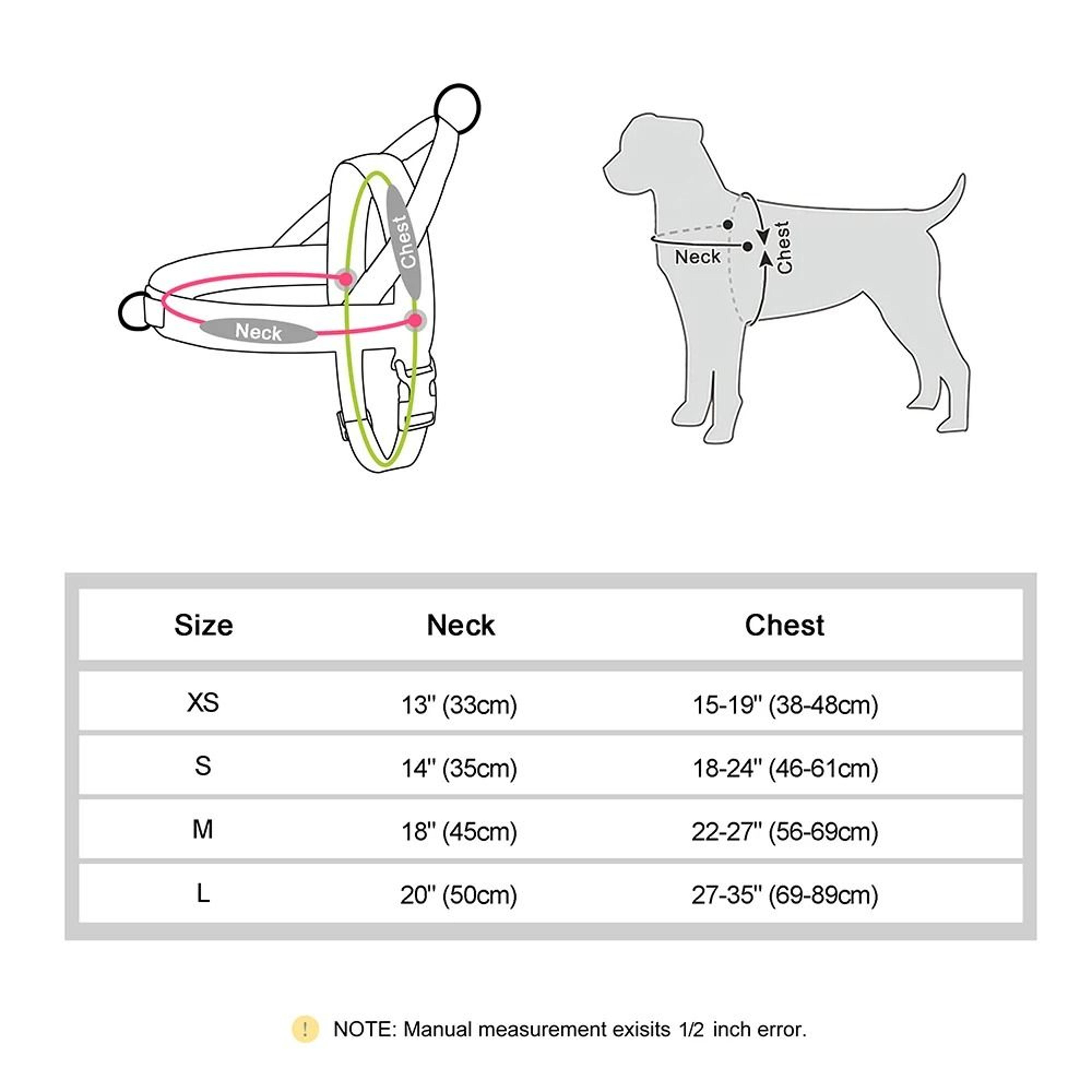 Soft No Pull Dog Harness Adjustable Padded Nylon Pet Vest 5