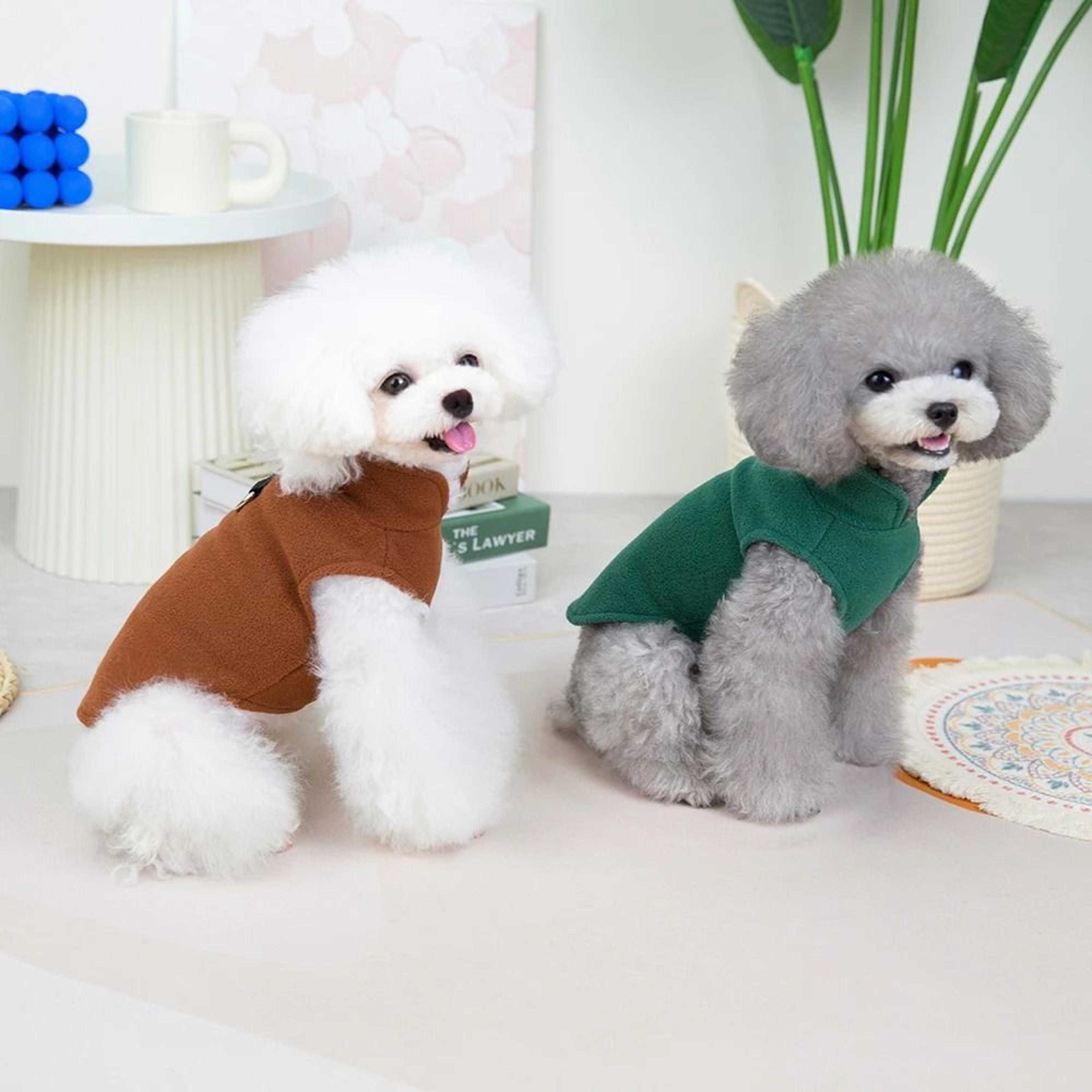 Soft Warm Dog Clothes Winter Vest Pet Jacket For Small Medium Dogs 8