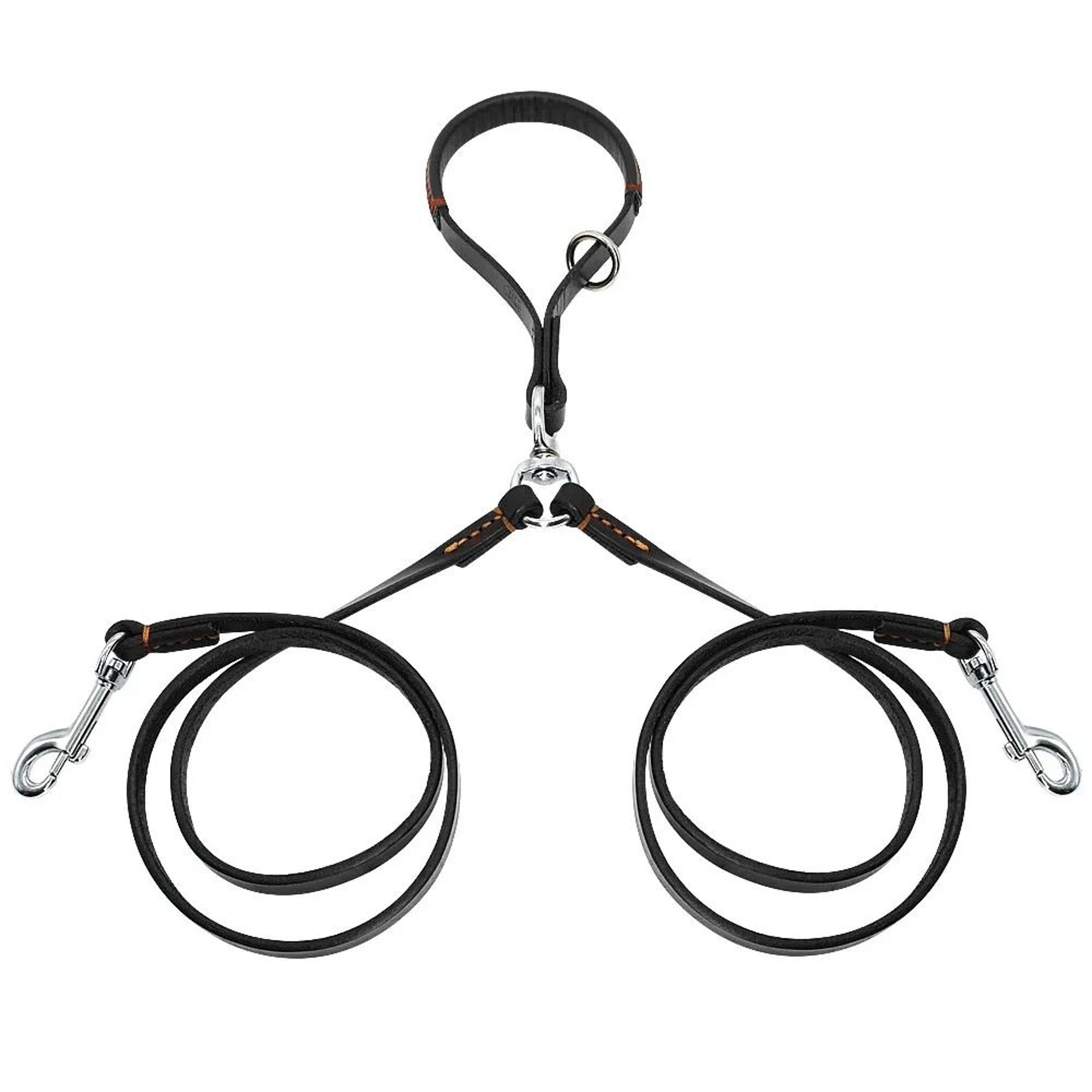Two Way No Tangle Double Dog Leash For Walking And Training 1