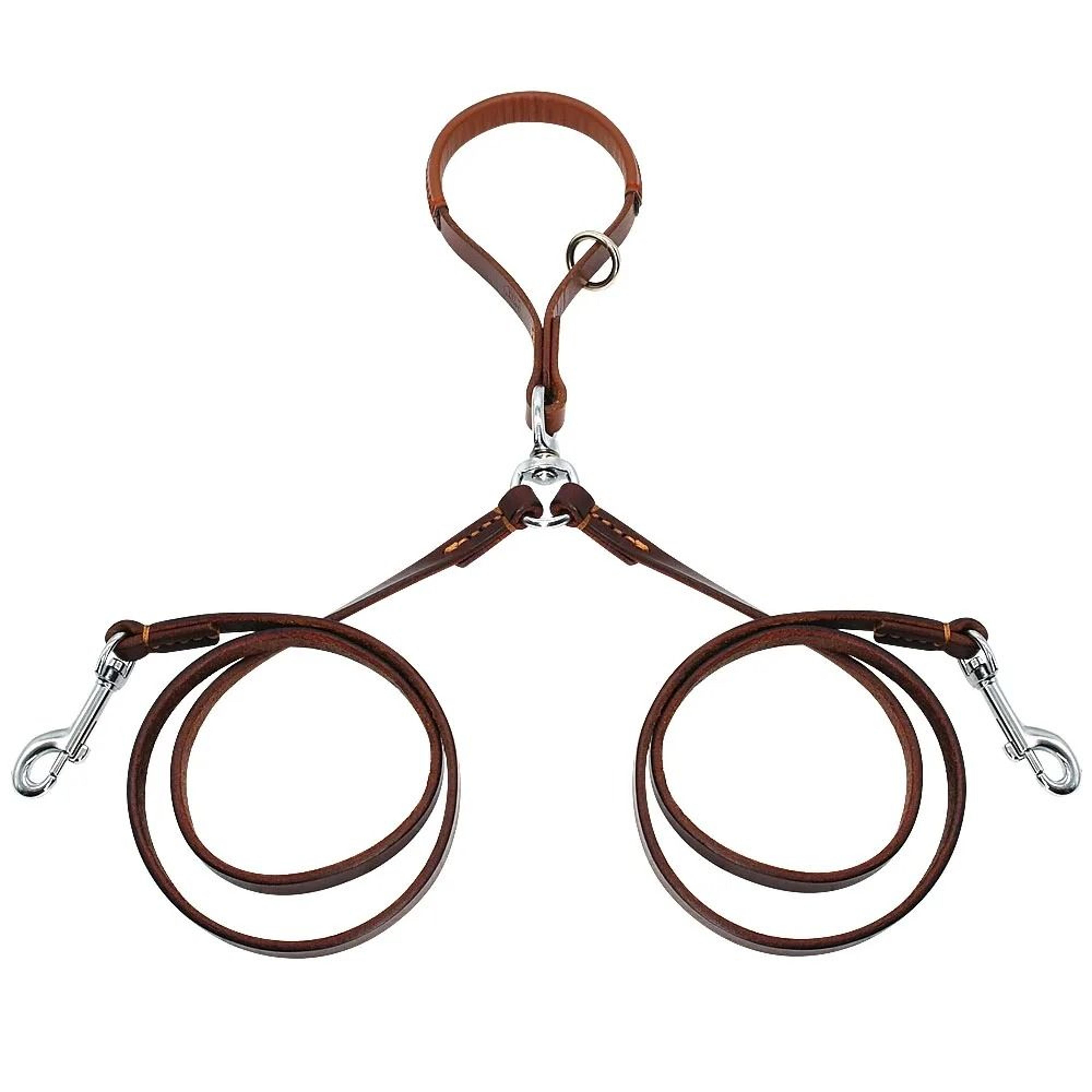 Two Way No Tangle Double Dog Leash For Walking And Training 2