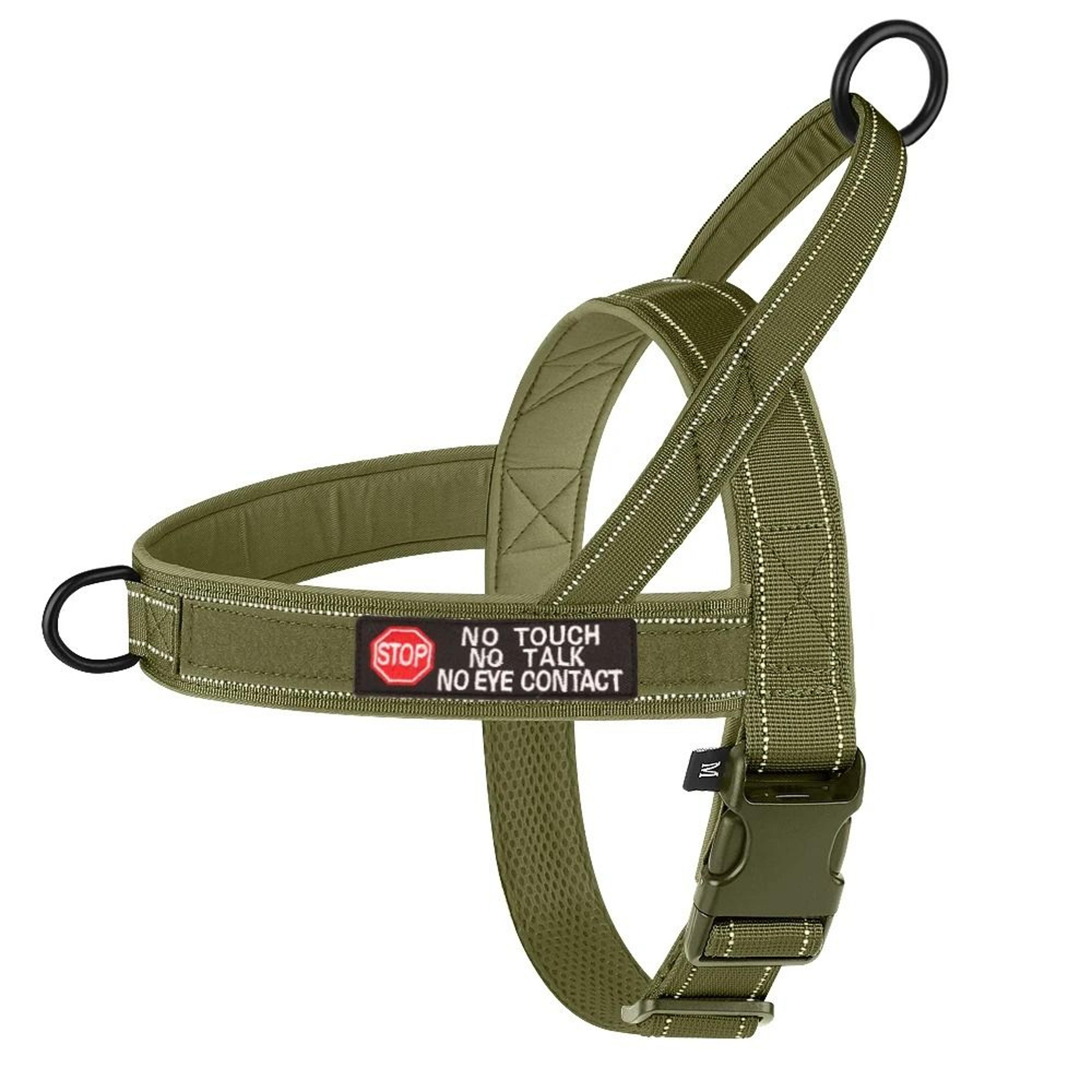 Reflective No Pull Tactical Dog Harness Padded Vest For Small Medium And Large Dogs 8