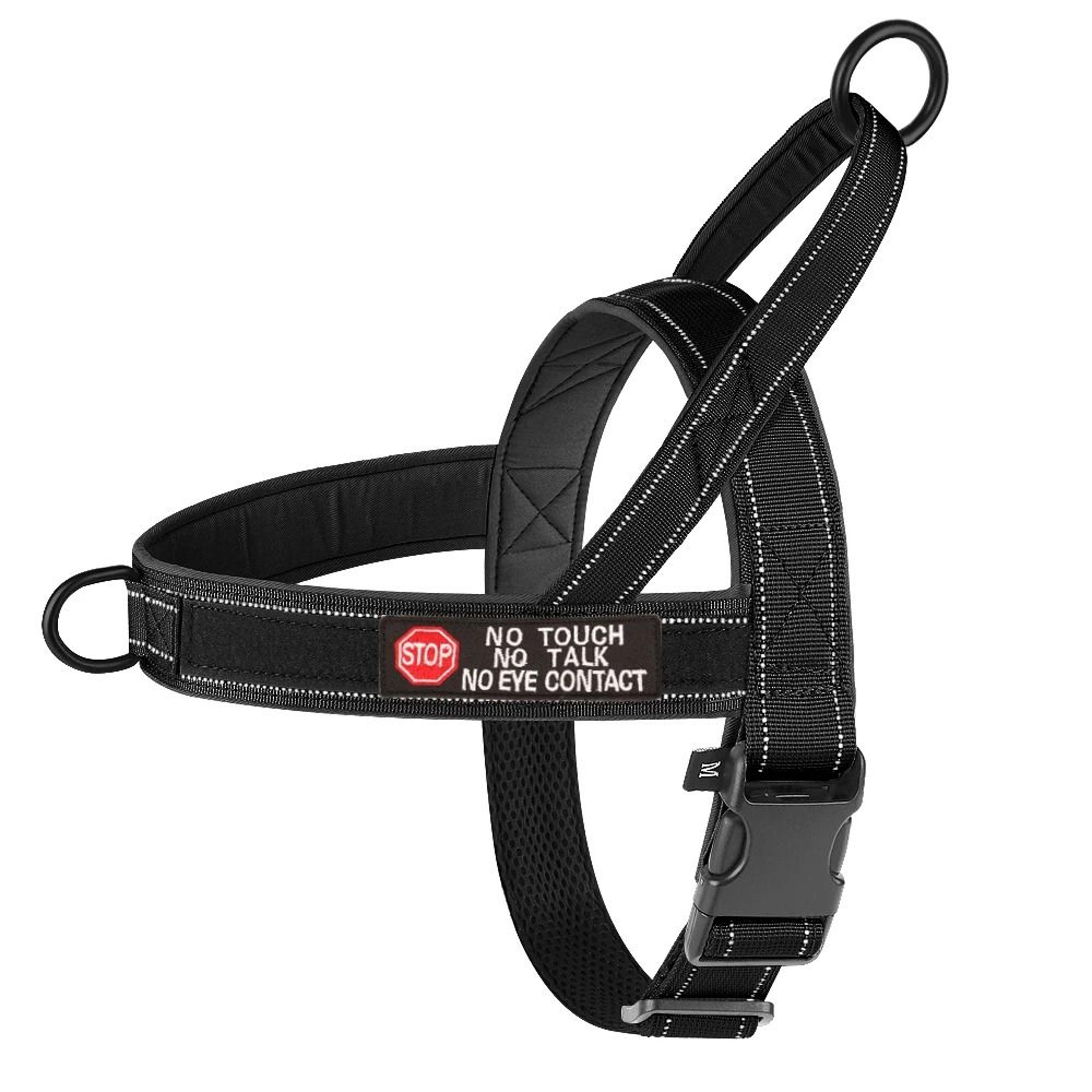 Reflective No Pull Tactical Dog Harness Padded Vest For Small Medium And Large Dogs 6