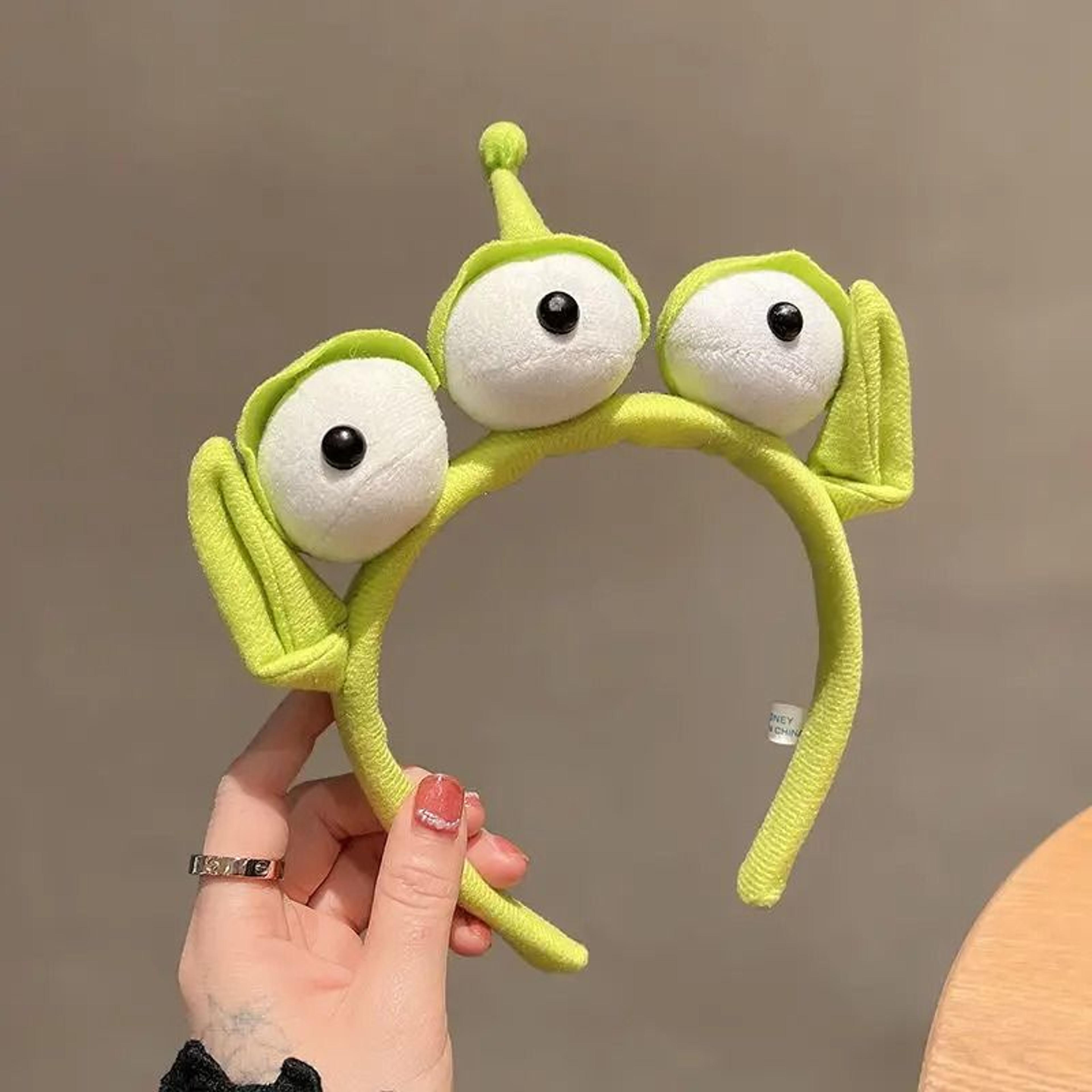 Toy Story Alien Plush Hairband Cute Cartoon Face Washing Headband 4