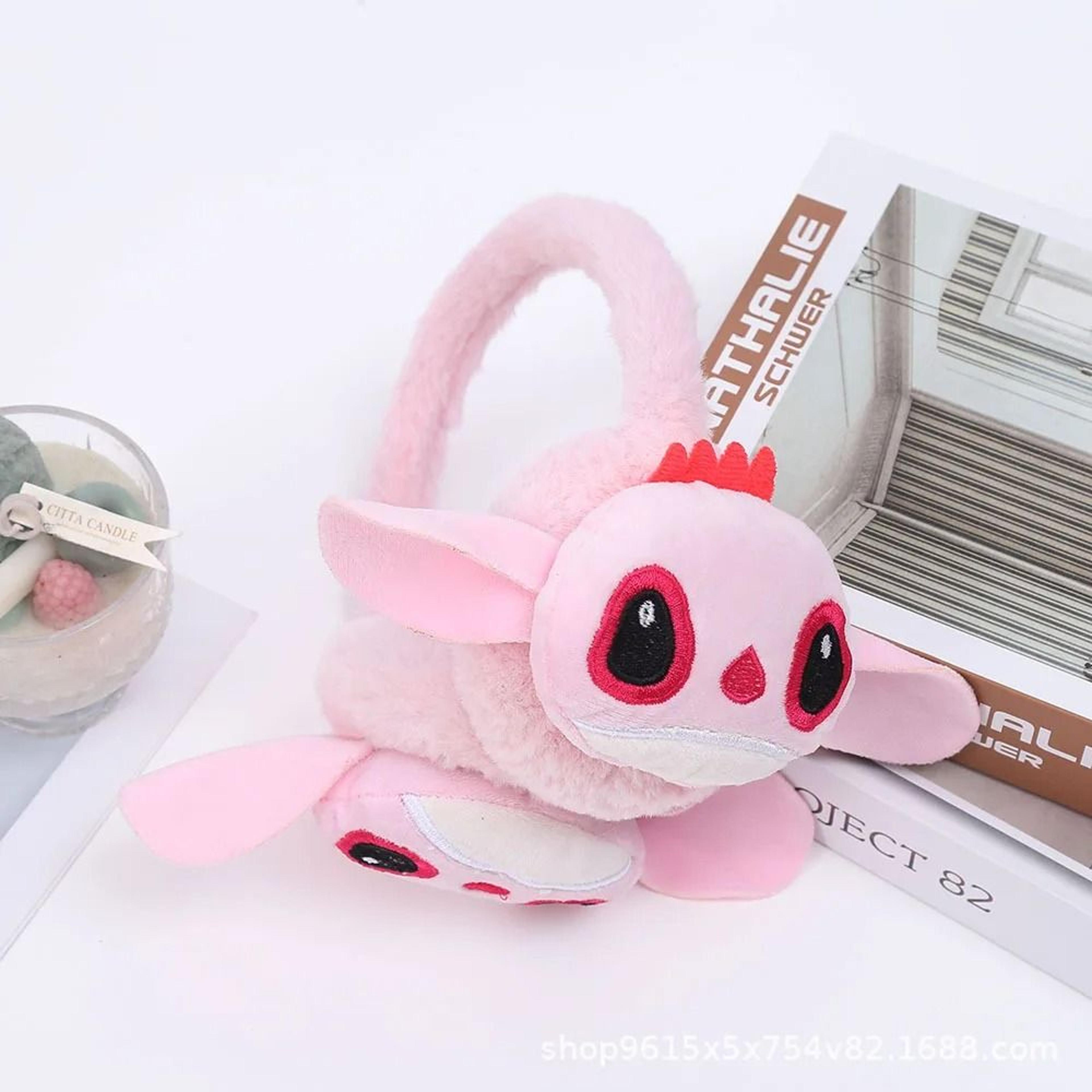Stitch Inspired Soft Winter Scarf Ear Warmer Cute Cartoon Neck Wrap 4