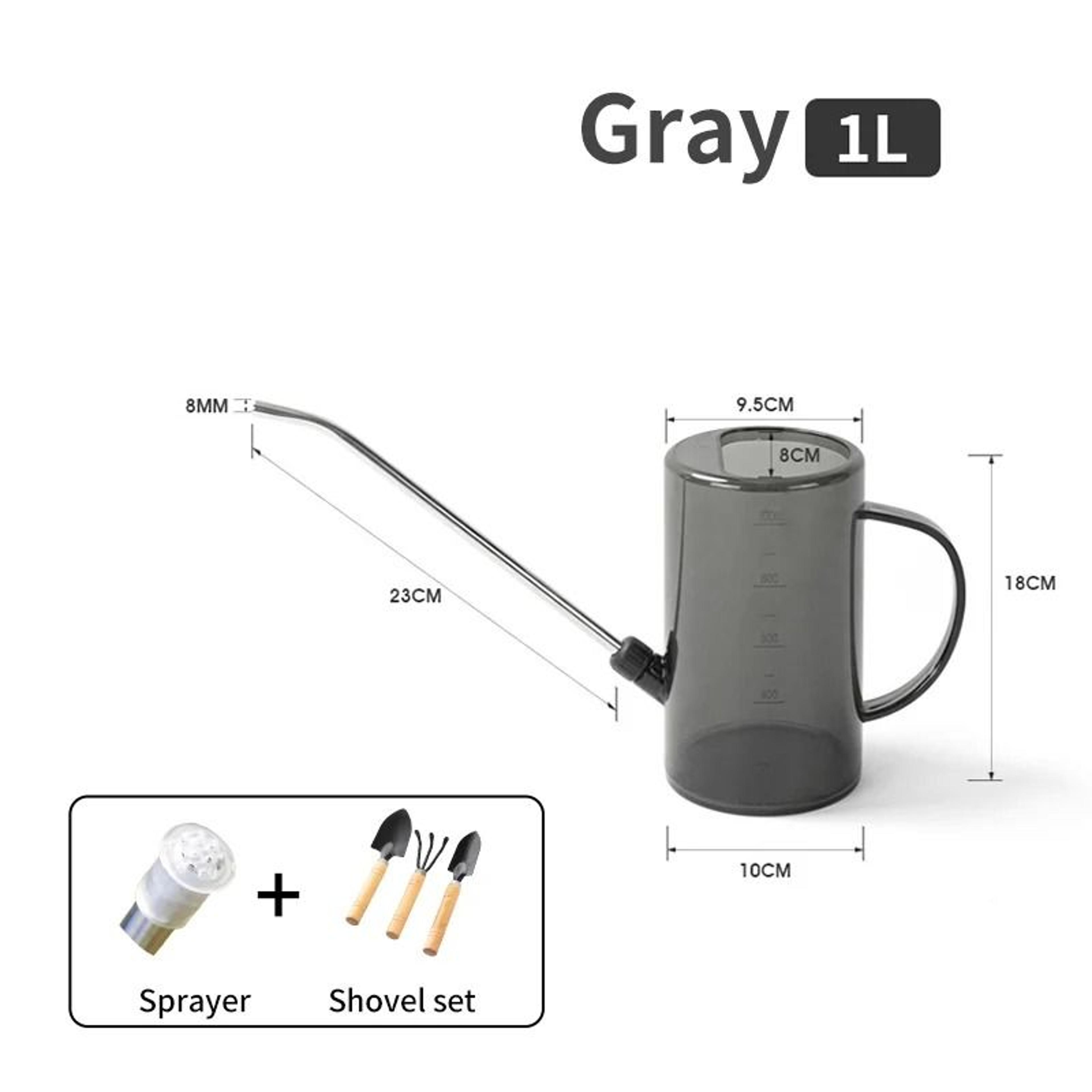 Long Spout Watering Can With Garden Shovel Set For Indoor And Outdoor Plants 10