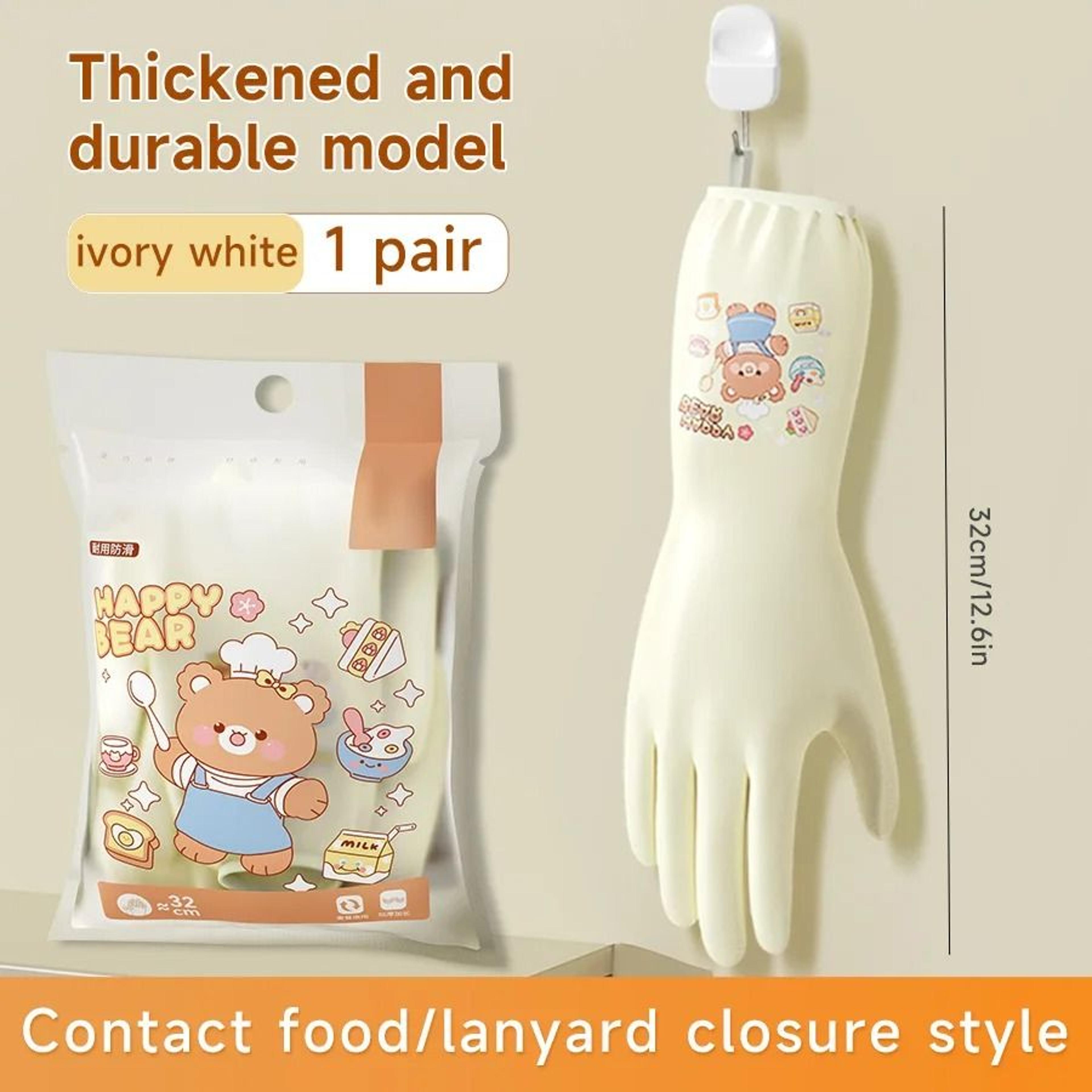 Reusable Waterproof Cleaning Gloves Non Slip Dishwashing Gloves For Household Chores 3