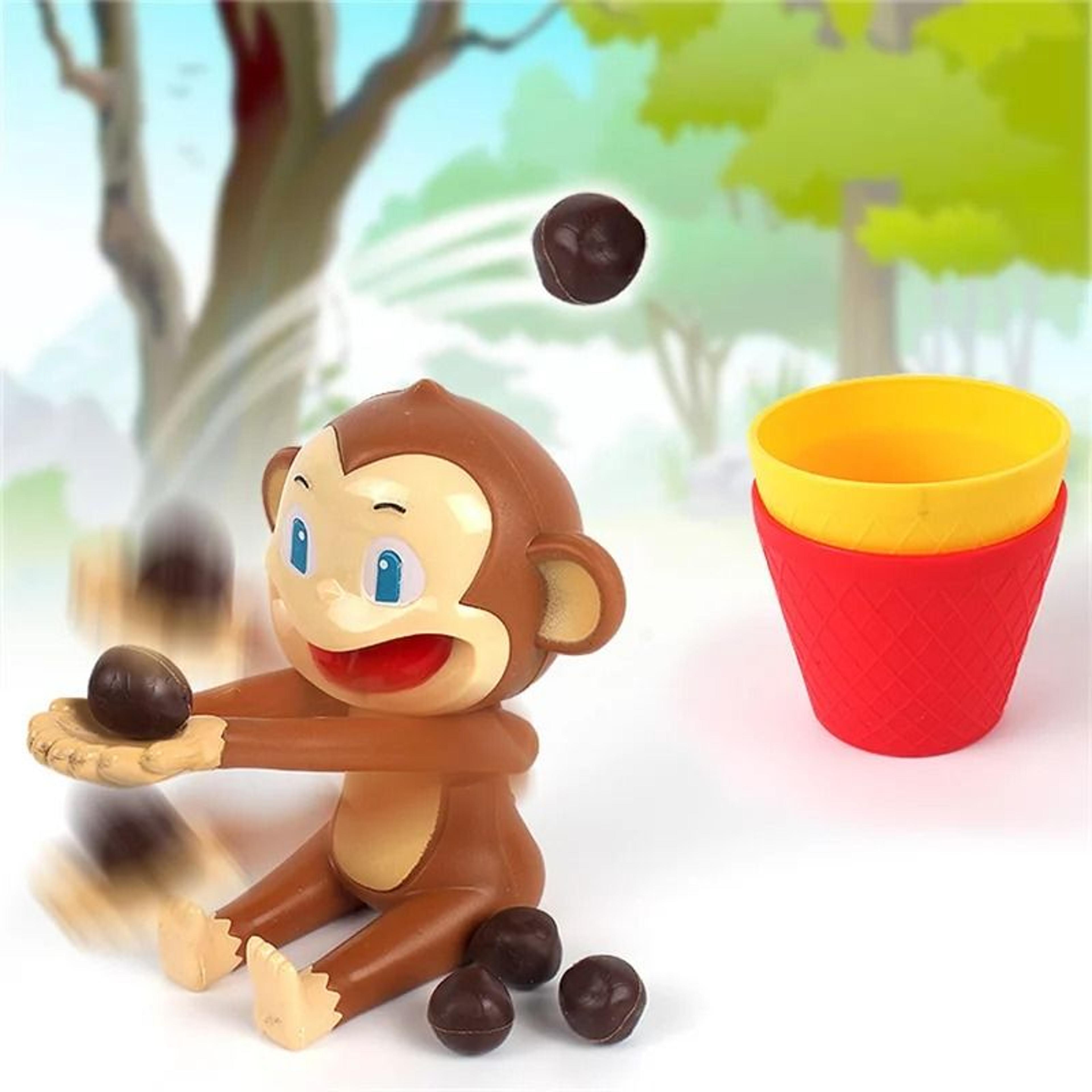 Crazy Monkey Game Two Player Interactive Shooting Tabletop Party Game 6