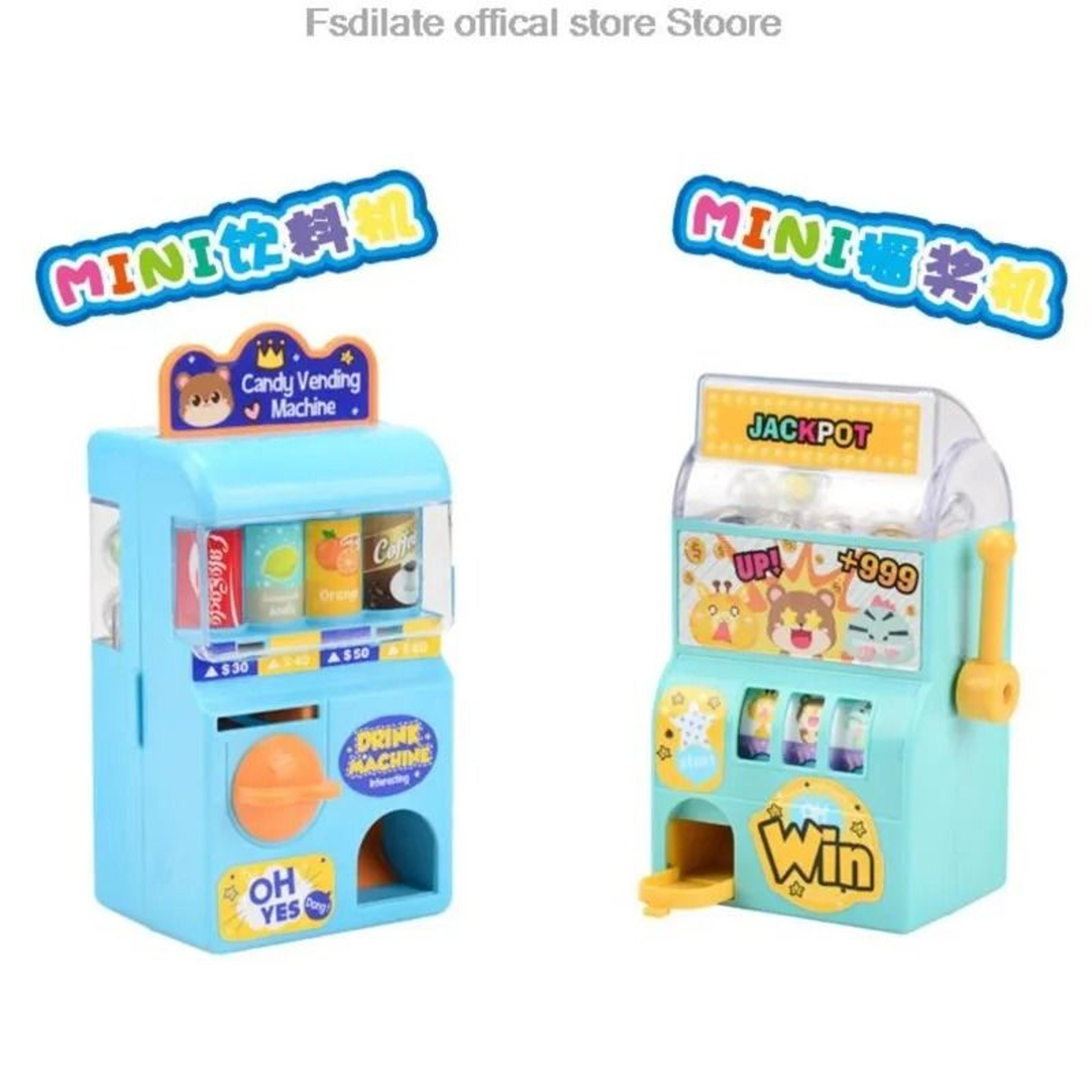 Mini Lottery Machine Toy Manual Shake Puzzle Game For Kids 5