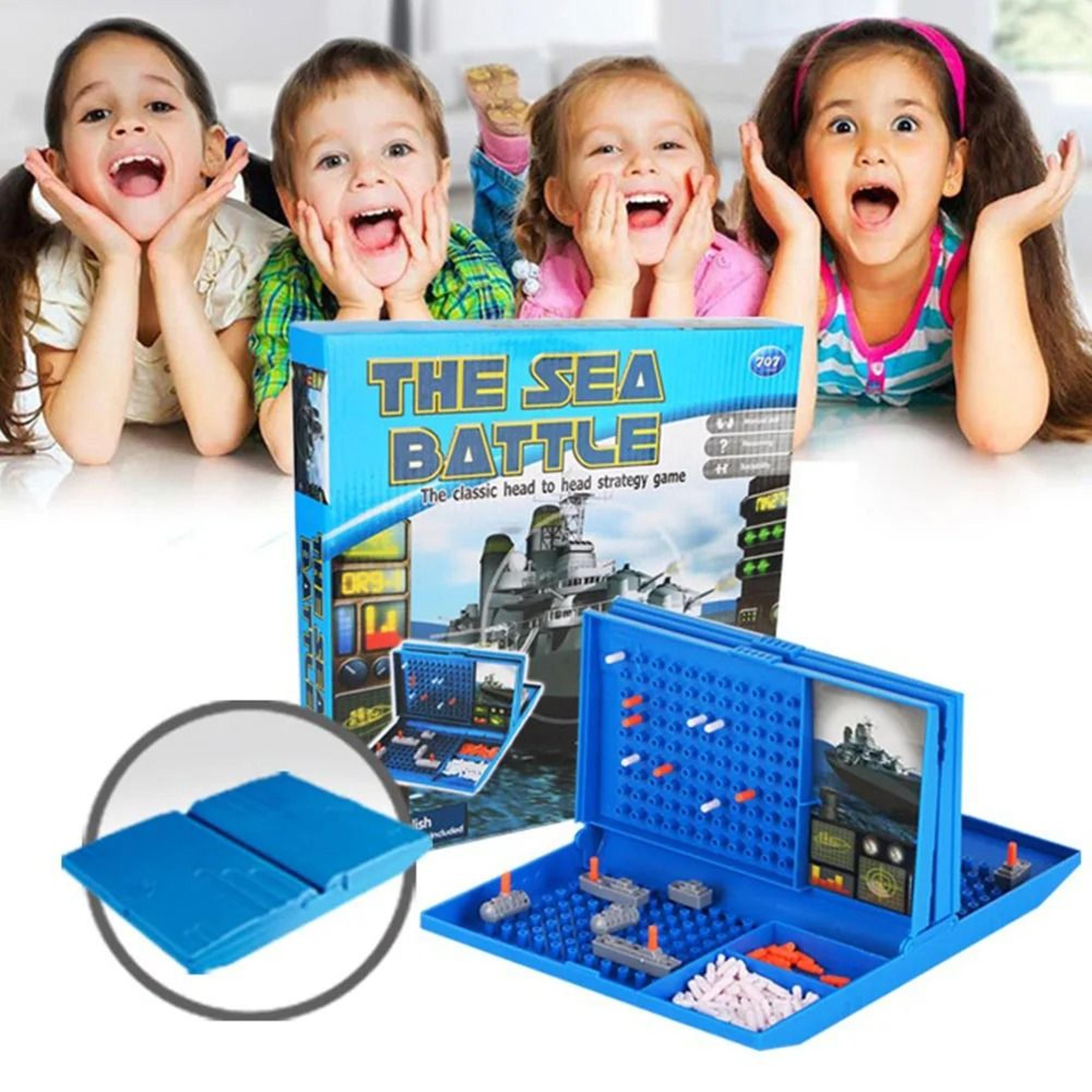 Battleship Board Game Sea Battle Family Strategy Game For Kids 5
