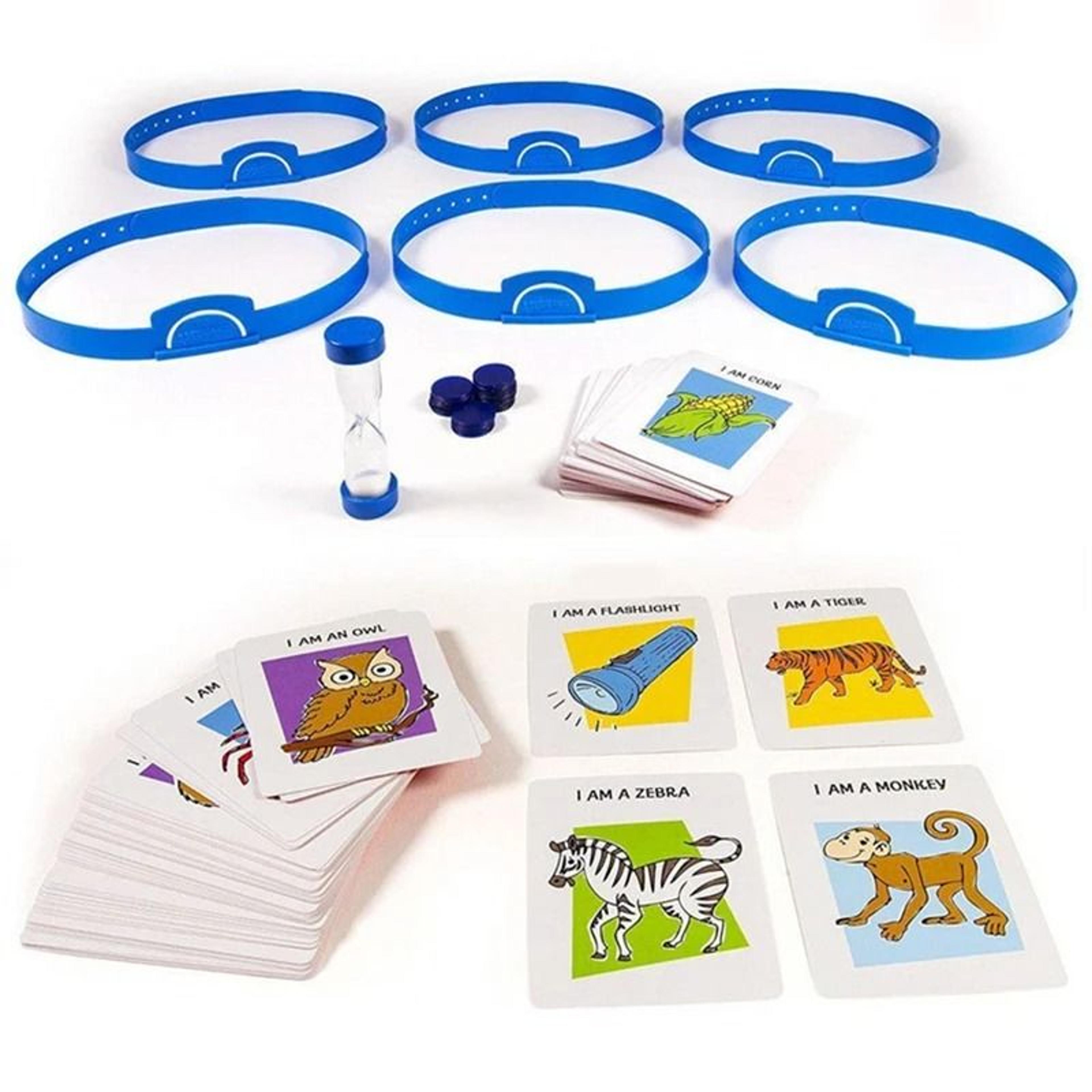 Guess Who I Am Card Game Educational Family Party Game For Kids 1