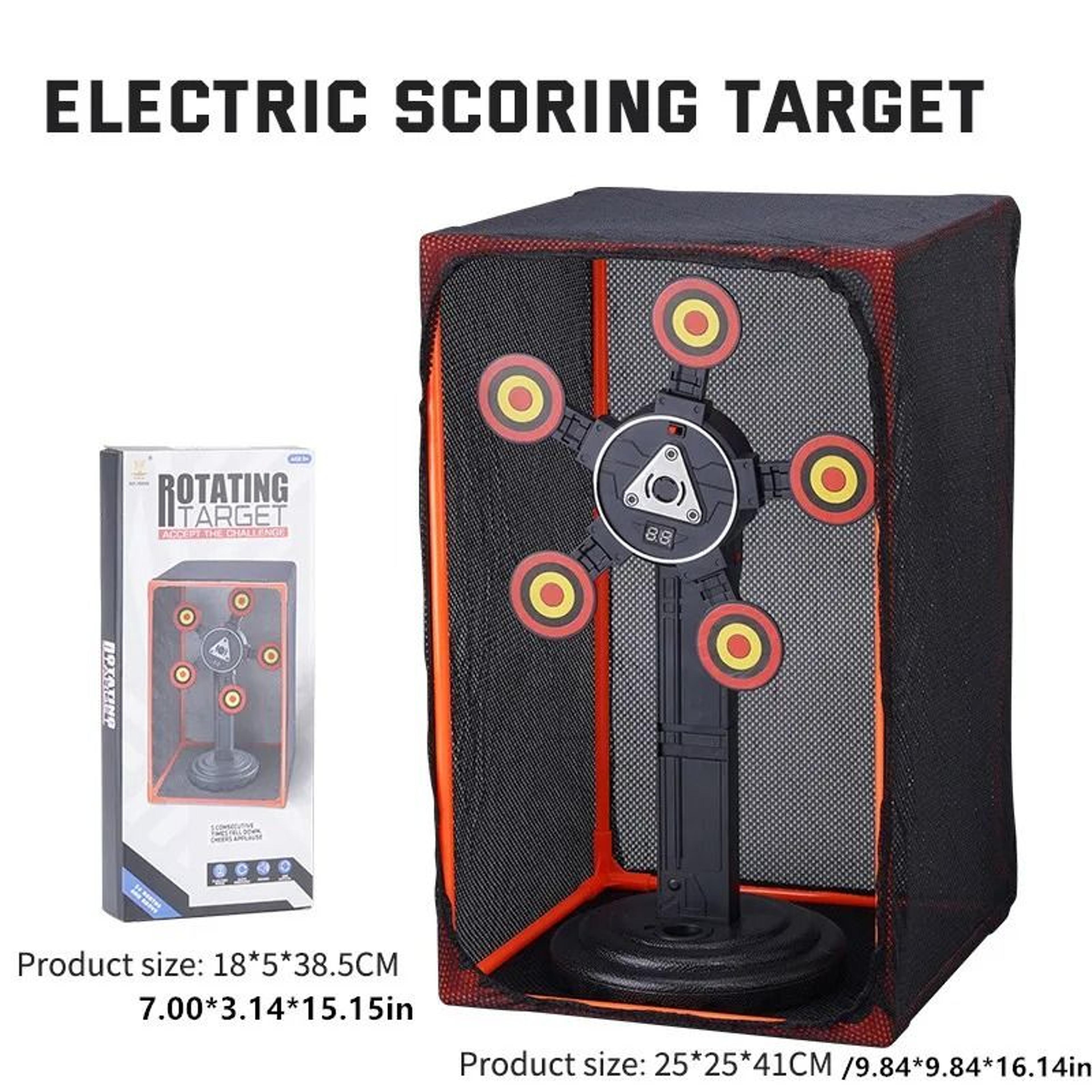 Auto Reset Electric Shooting Target Desktop Practice Game For Kids And Adults 0