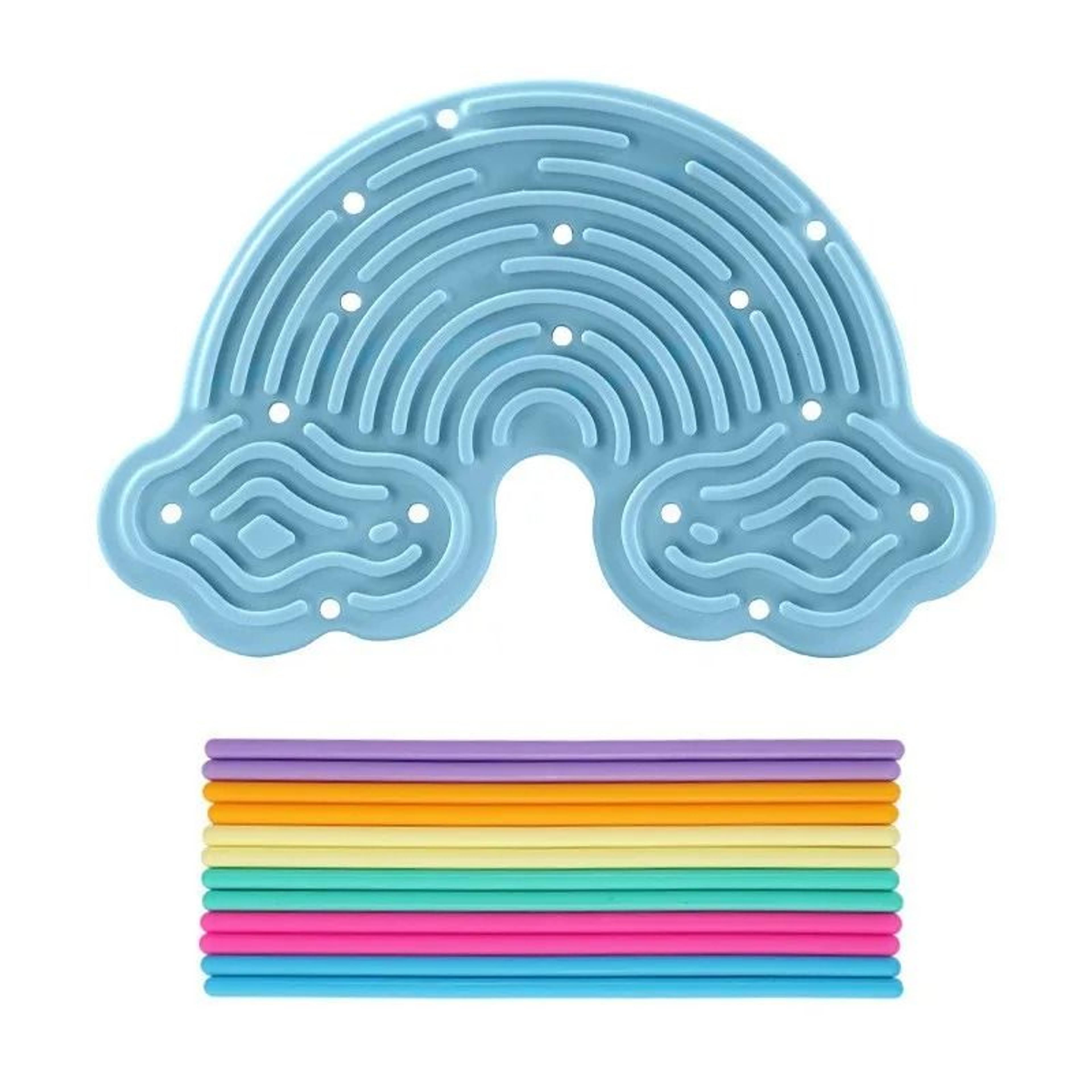 Double Sided Silicone Sensory Board Fidget Toy For Anxiety Relief 4