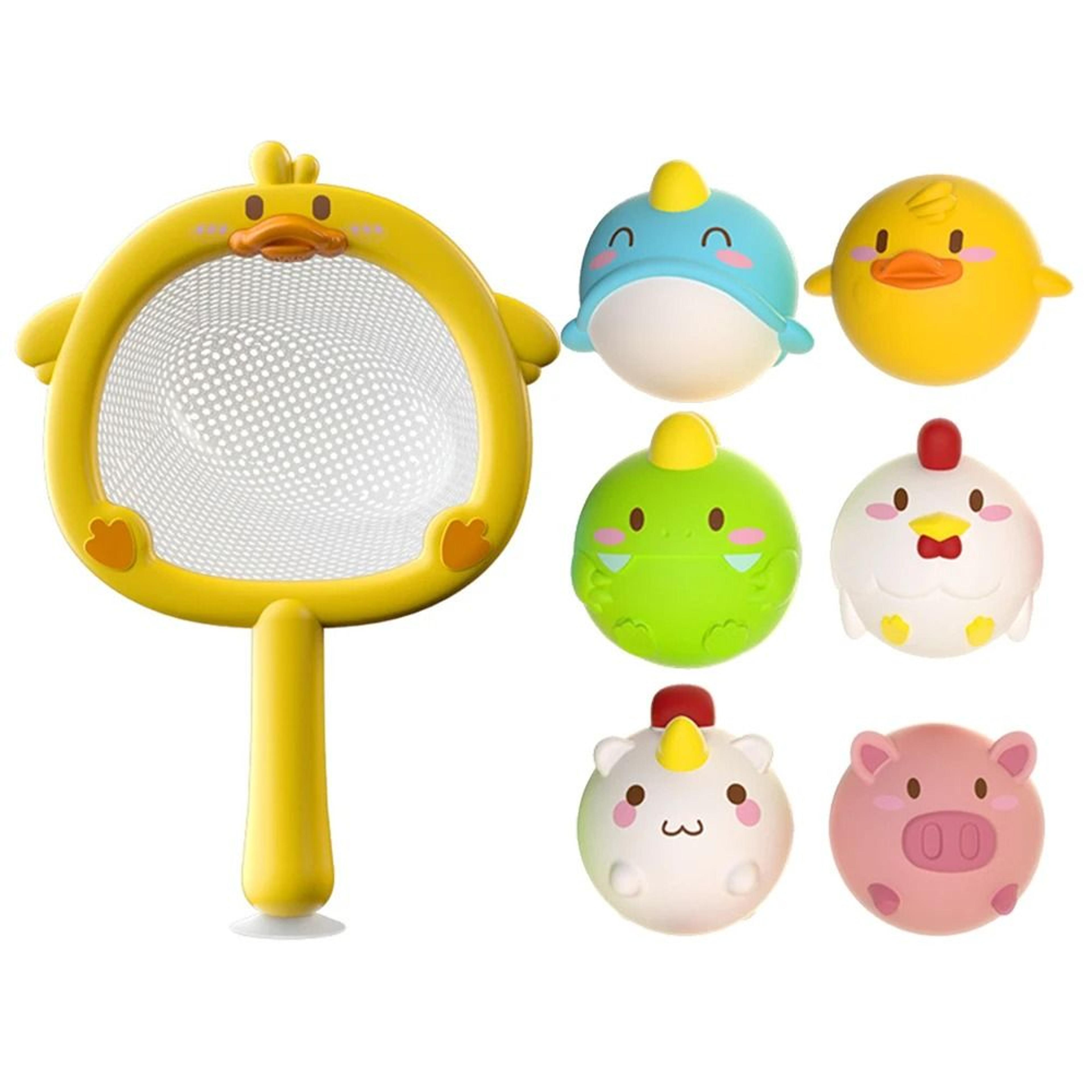 LED Light Up Duck Bath Toy Soft Floating Animal Water Toy For Babies 16