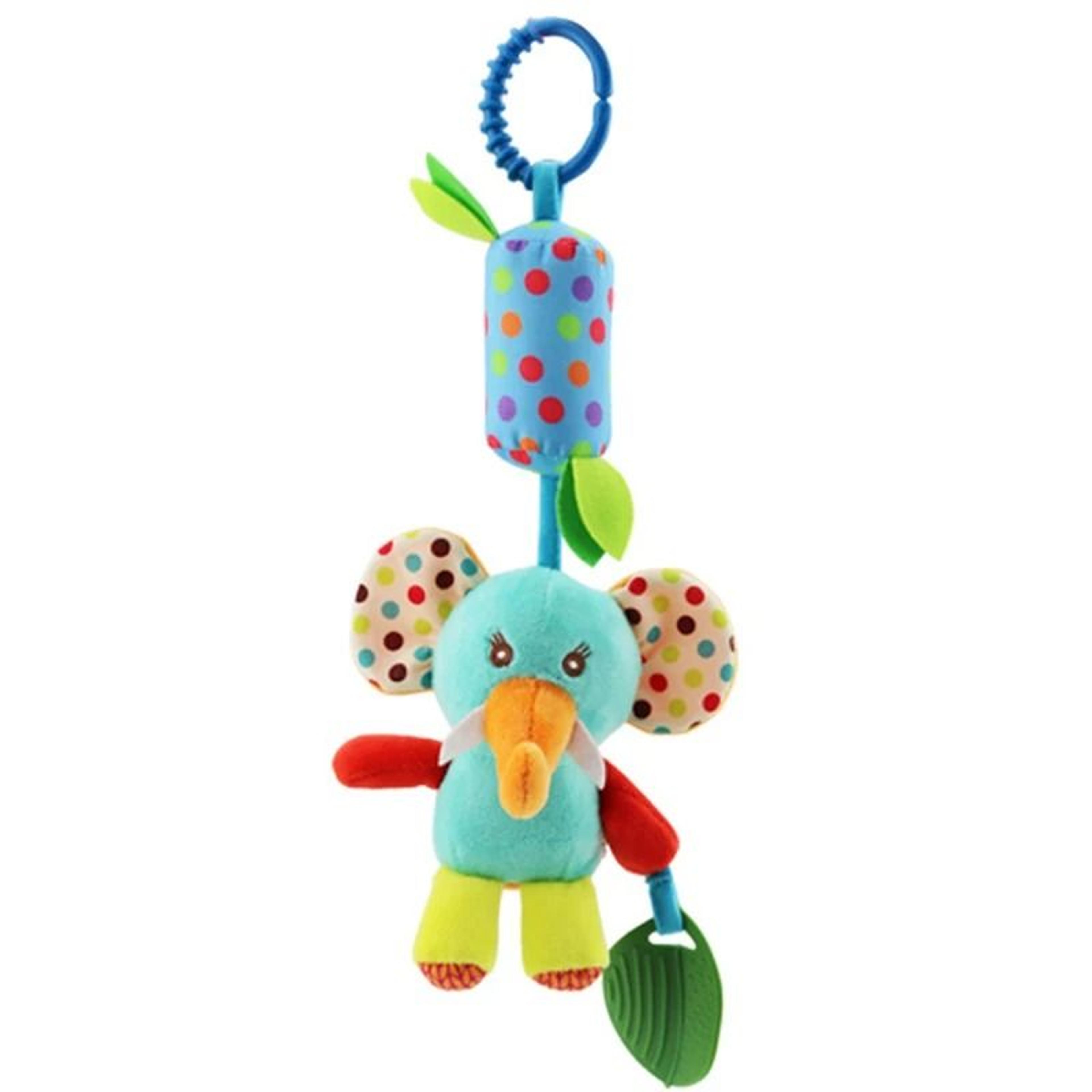 Baby Plush Stroller Toy Hanging Rattle Mobile With Cartoon Animals 14