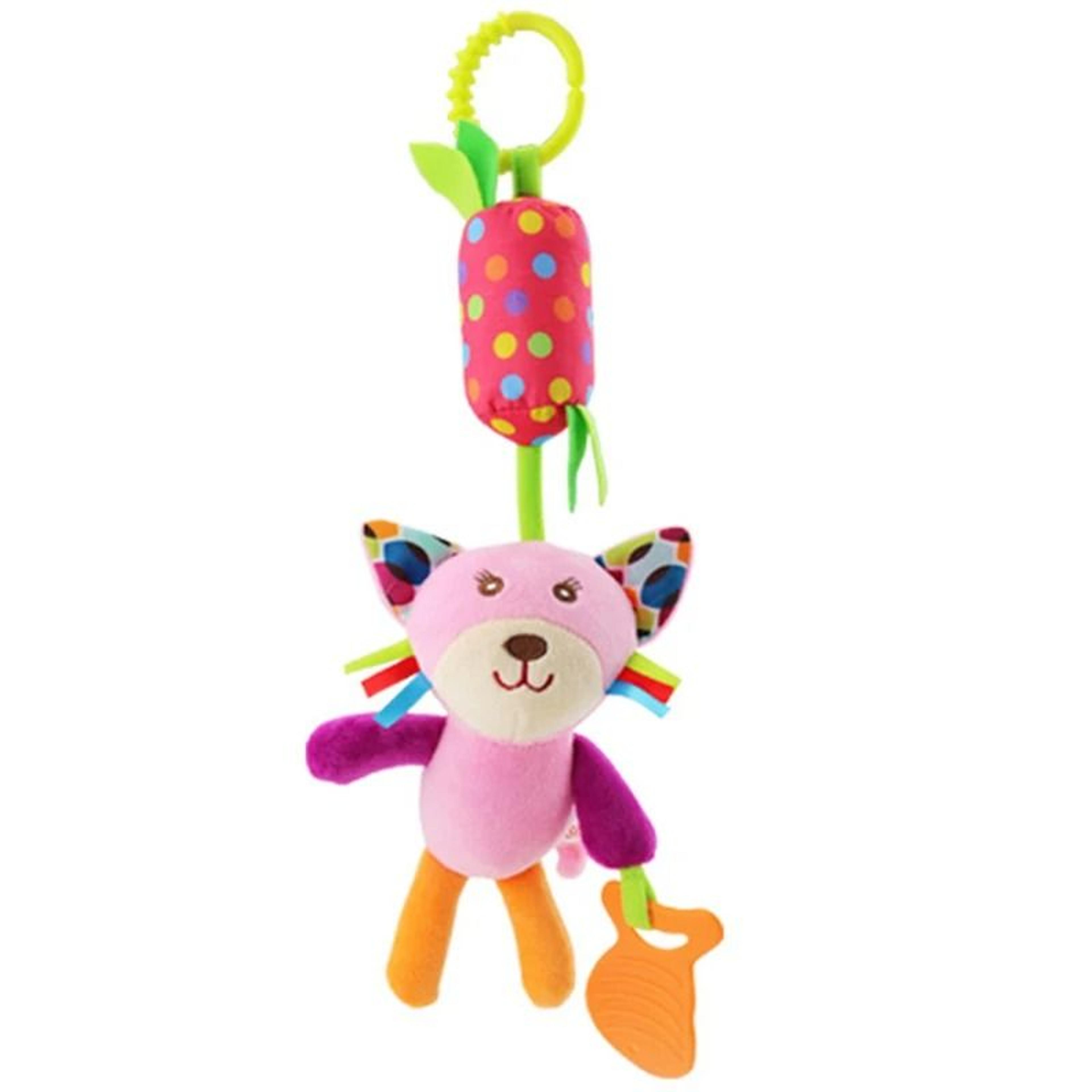 Soft Baby Crib Hanging Rattle Stroller Mobile Educational Plush Toy 0
