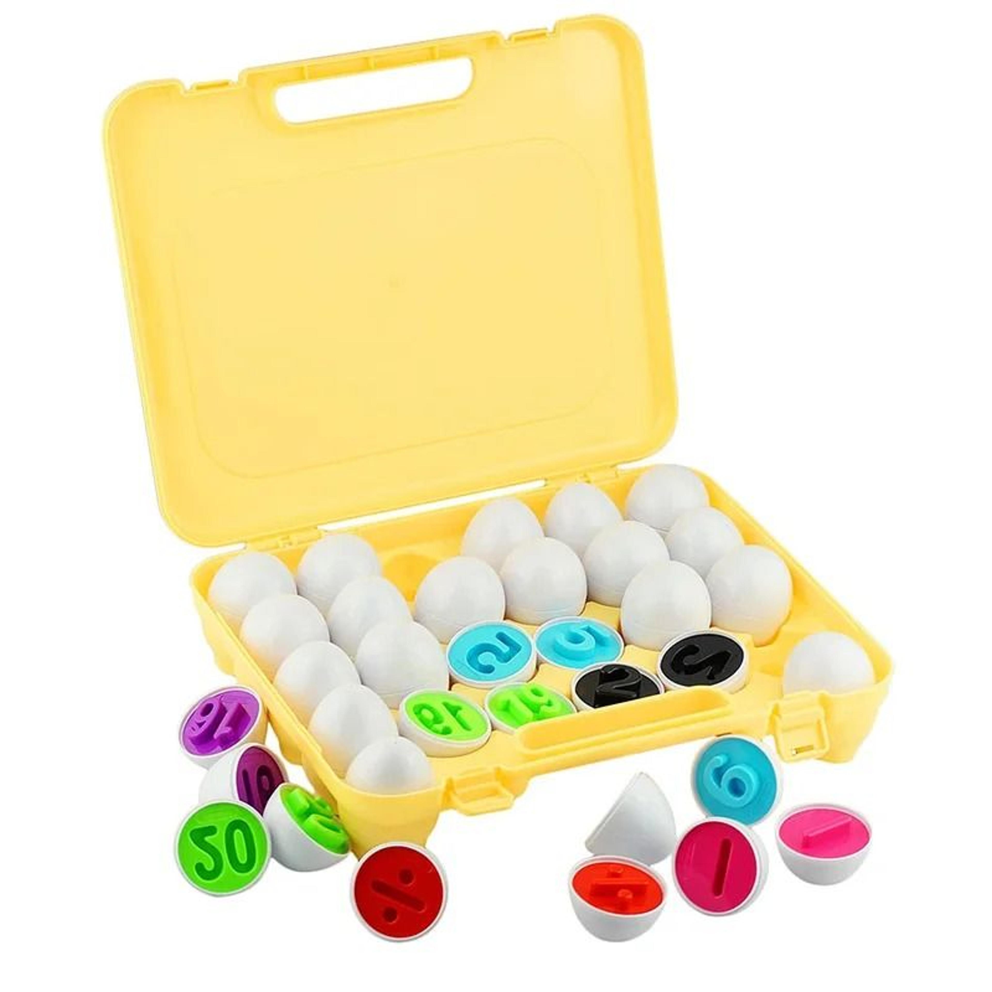 Matching Eggs Montessori Color Sorting And Shape Recognition Toy 4