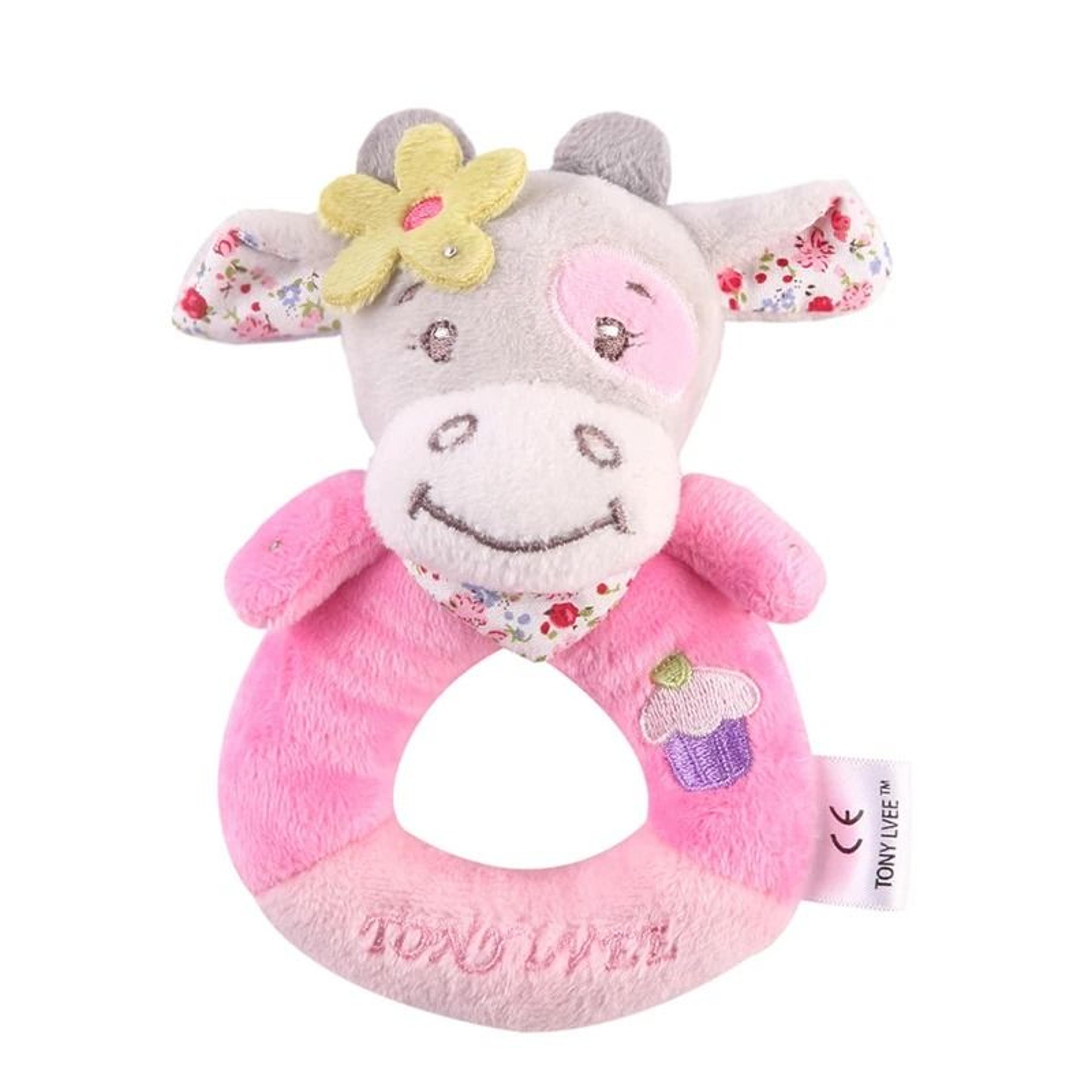 Baby Rattle Toy Plush Elephant And Bear Teether For Newborns 16