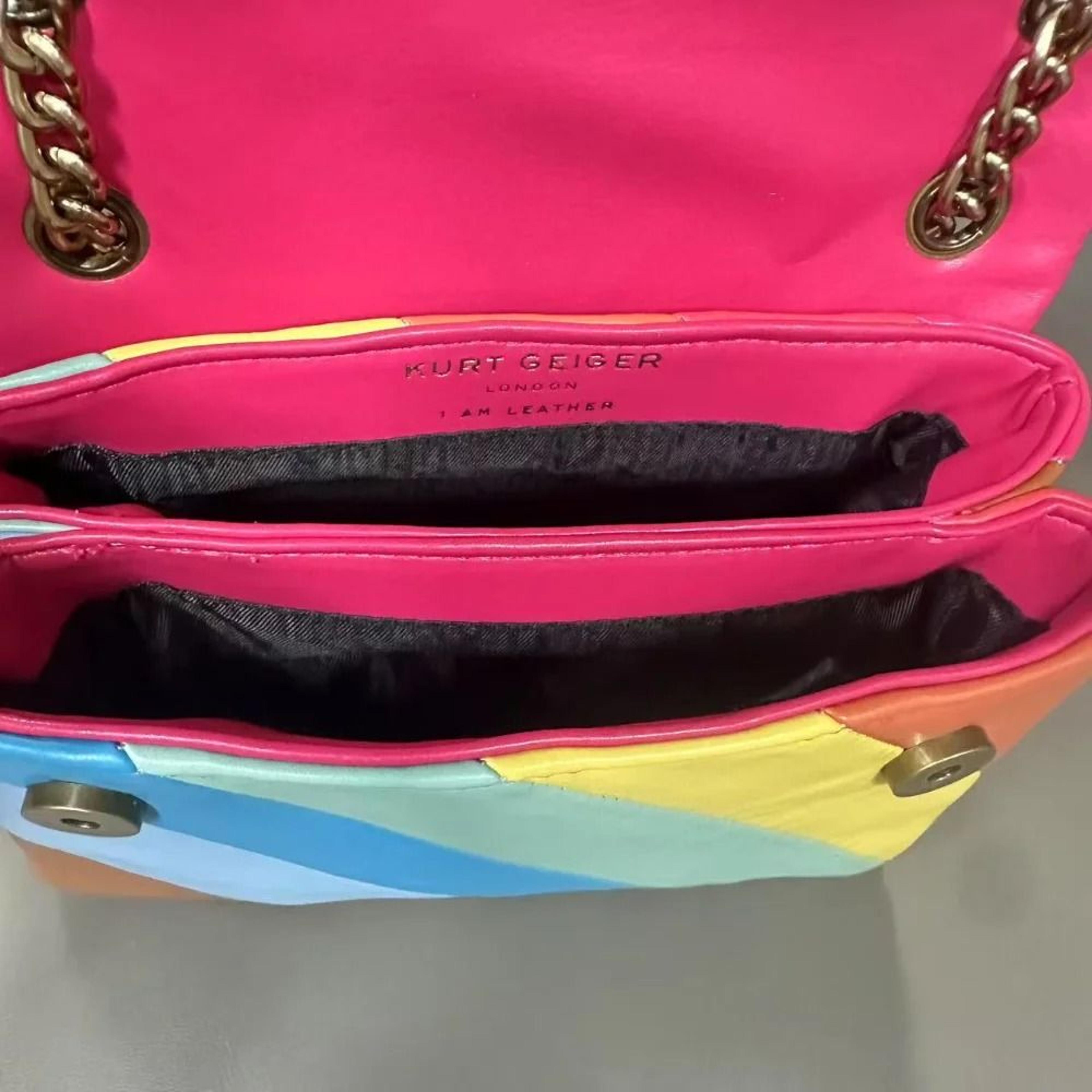 Eagle Head Rainbow Chain Shoulder Bag Light Luxury Crossbody 1