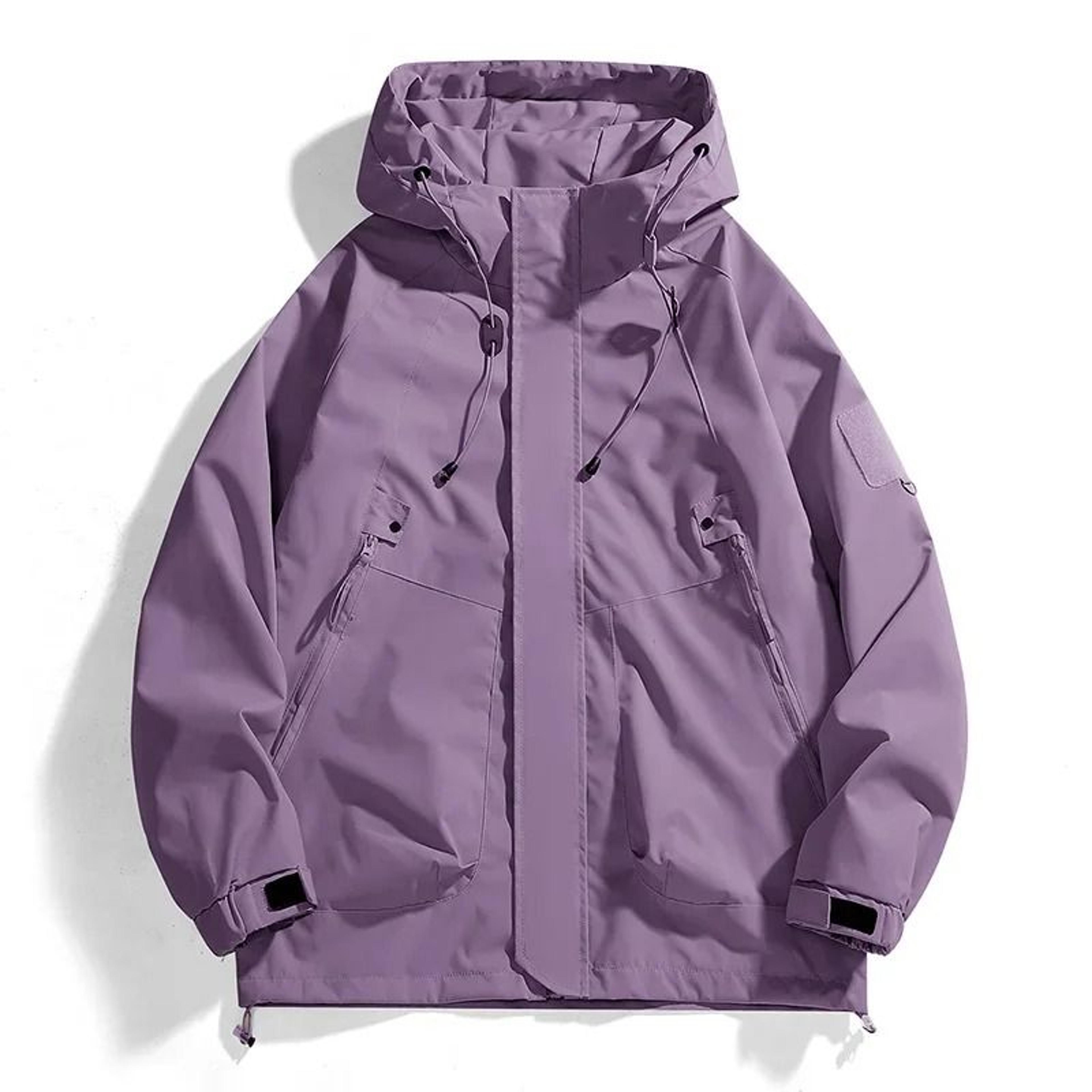 Waterproof Outdoor Jacket Unisex Windbreaker Breathable Autumn Coat 3