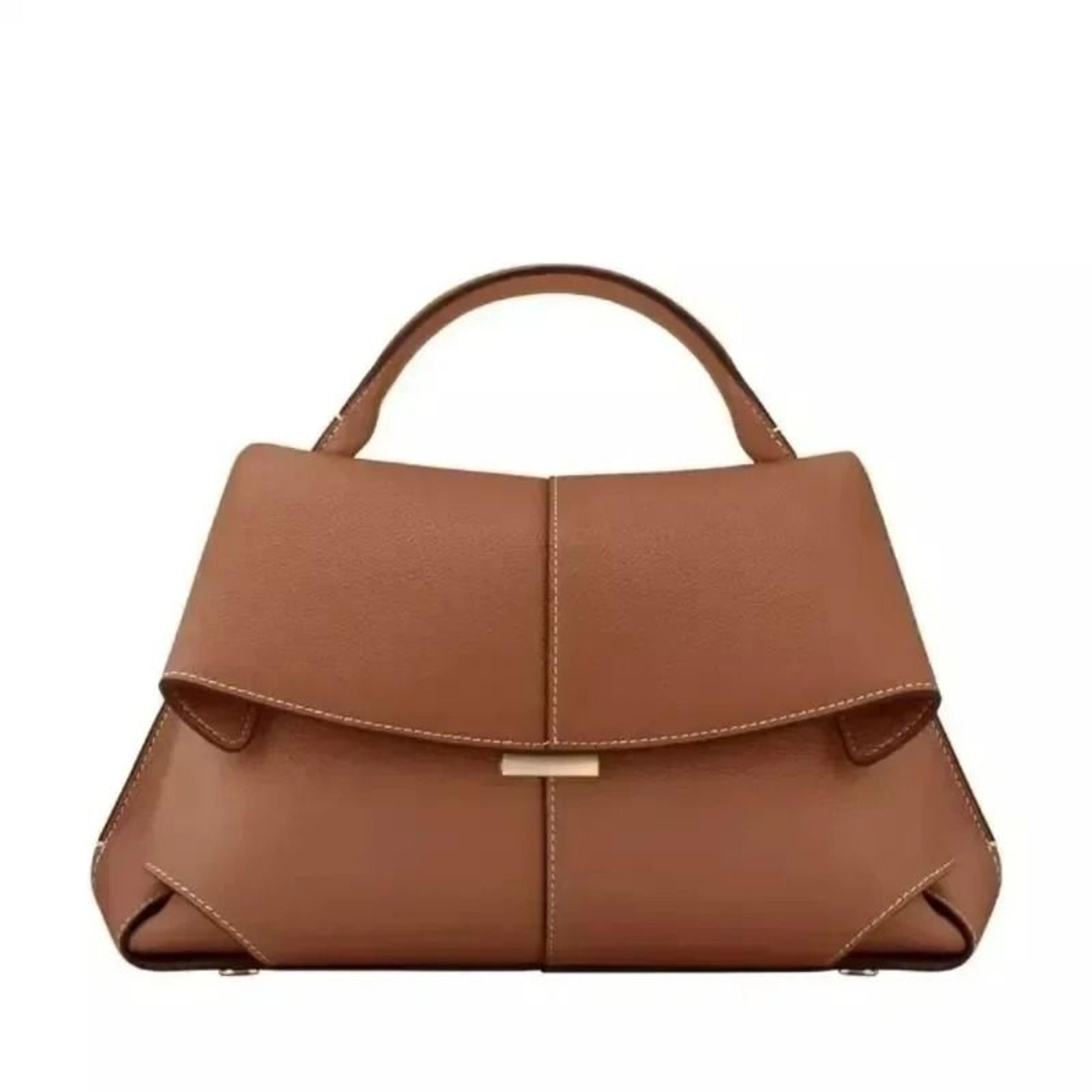 Luxury Pleated Leather Shoulder Handbag For Women High Quality Design 1