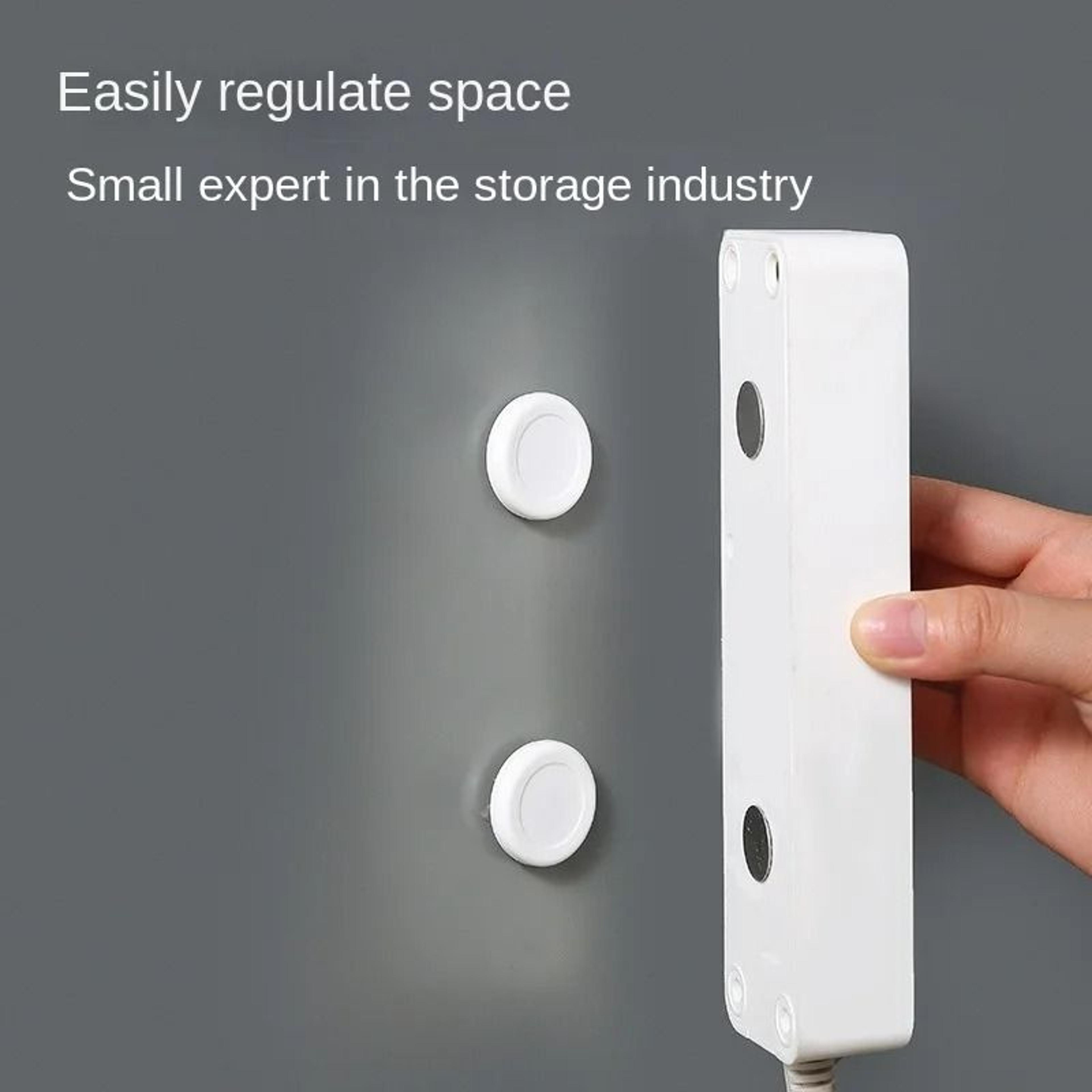 Magnetic Remote Holder Wall Mounted TV Remote Organizer With Adhesive Backing 7