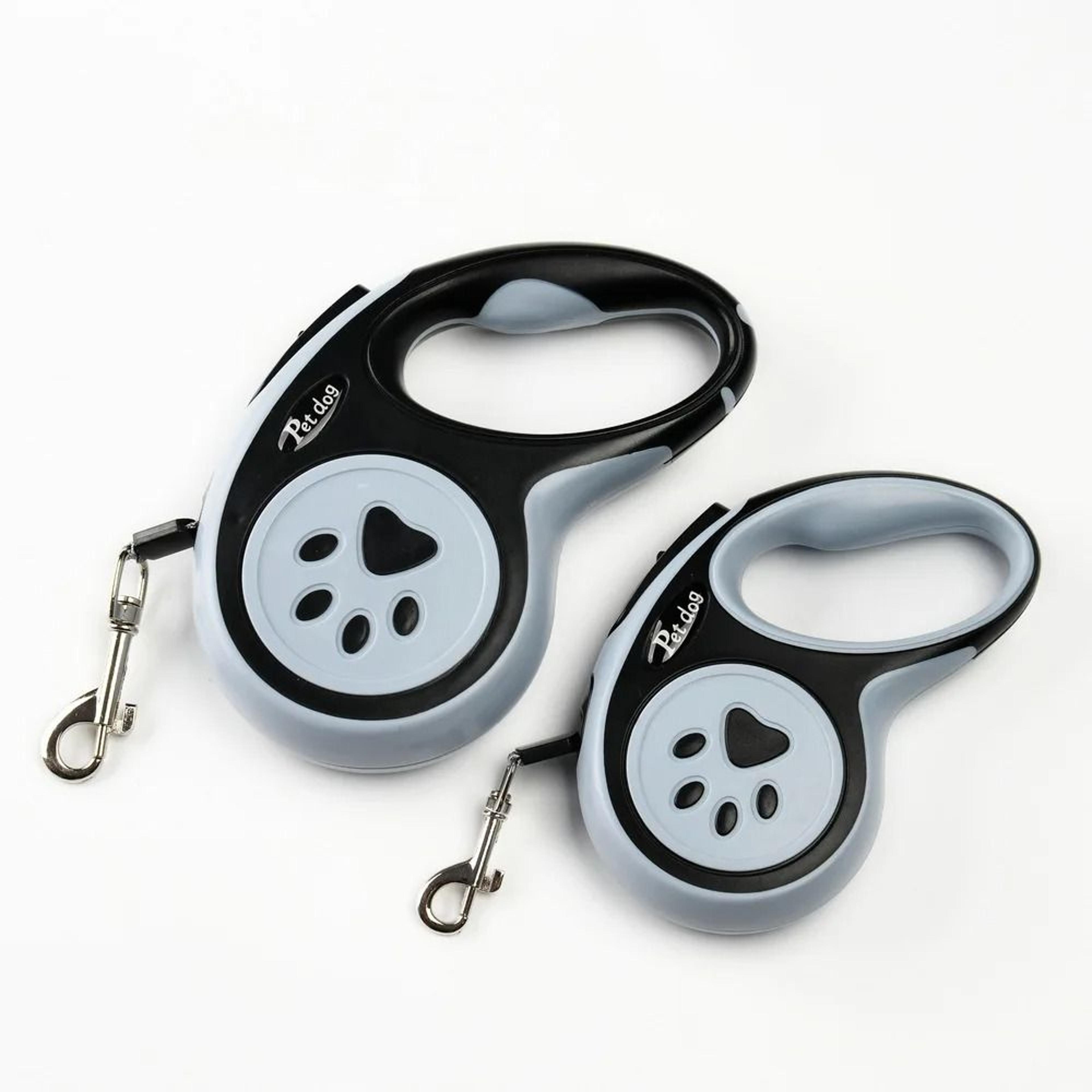 Automatic Retractable Dog Leash With Paw Print Design For Easy Walking 6