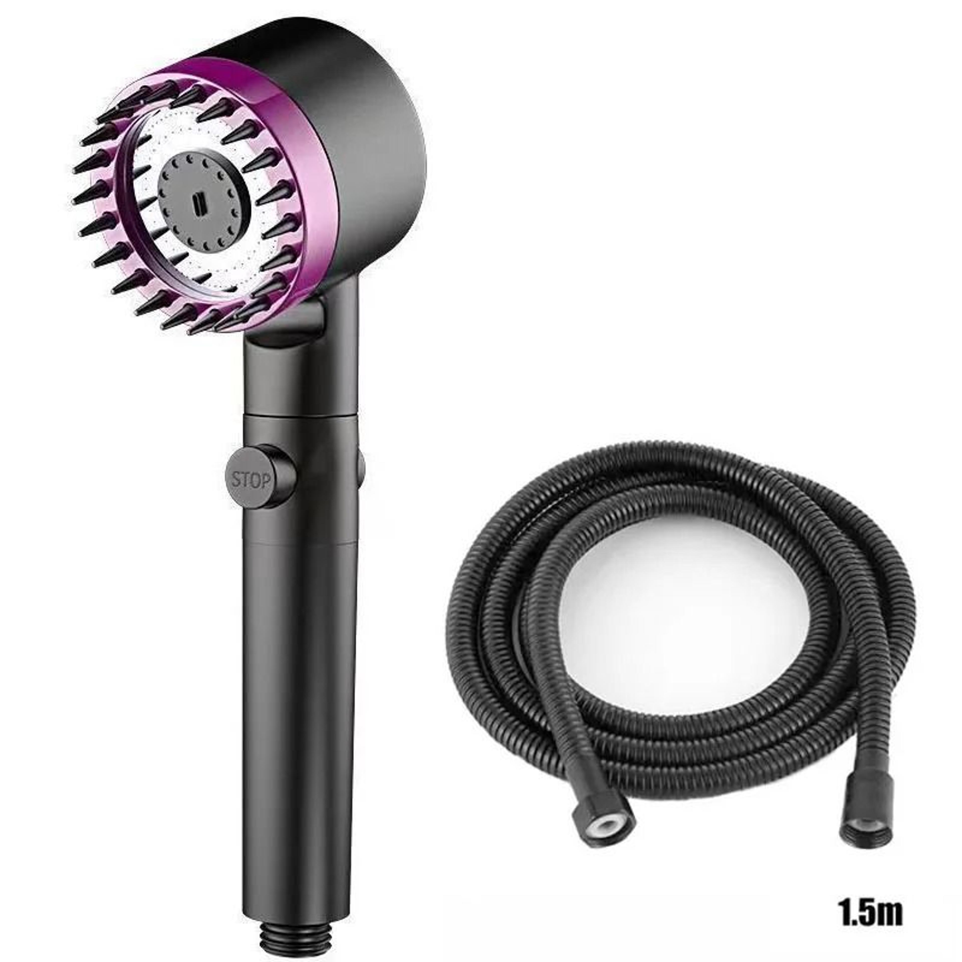 Filtered Shower Head With Four Spray Modes For Massage And Clean Water Flow 8