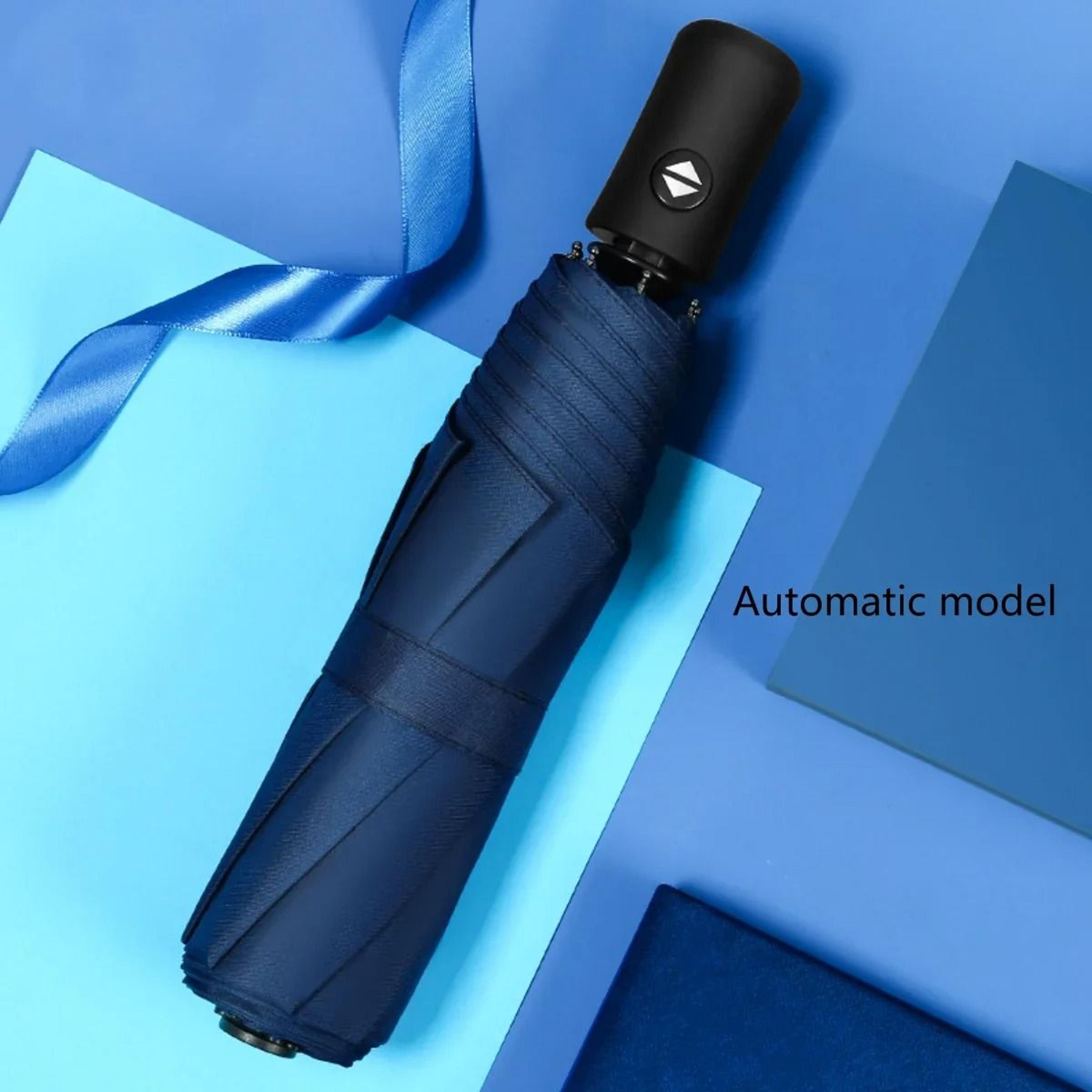 Large Automatic Windproof Travel Umbrella Waterproof Sun And Rain Protection 2