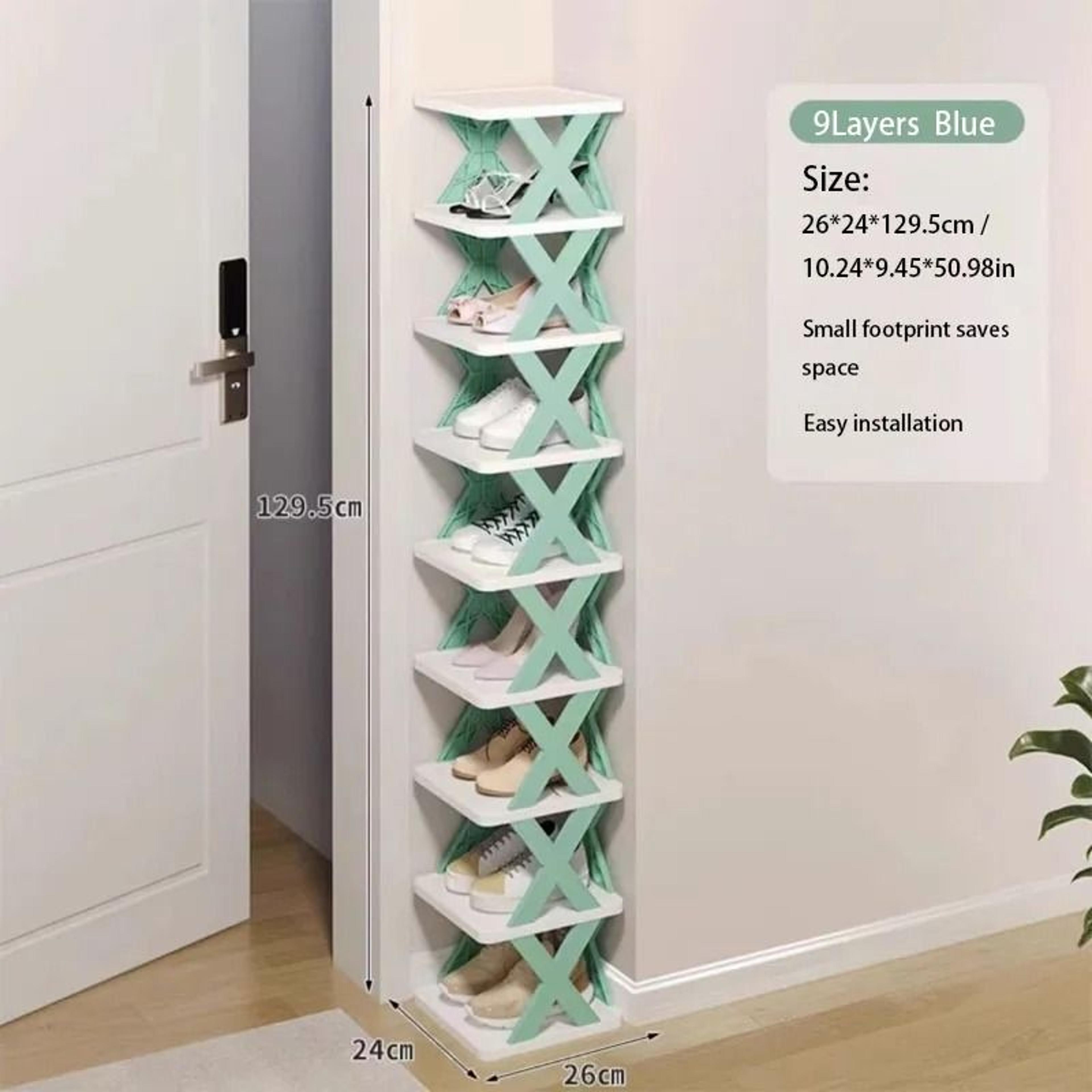 Detachable Multi Layer Shoe Storage Rack Space Saving Home Organizer Shelf 9